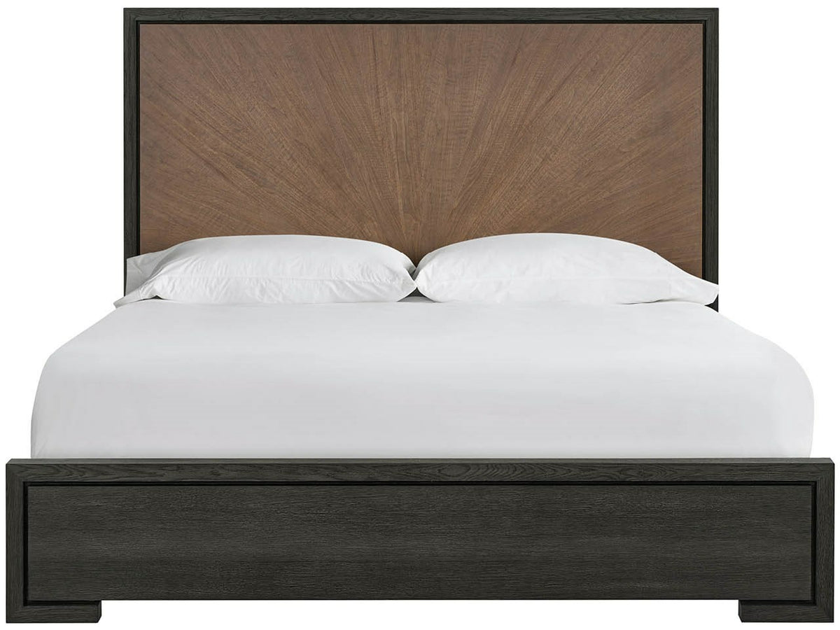 Modern Veil/Haze Panel Bed King - Ornate Home