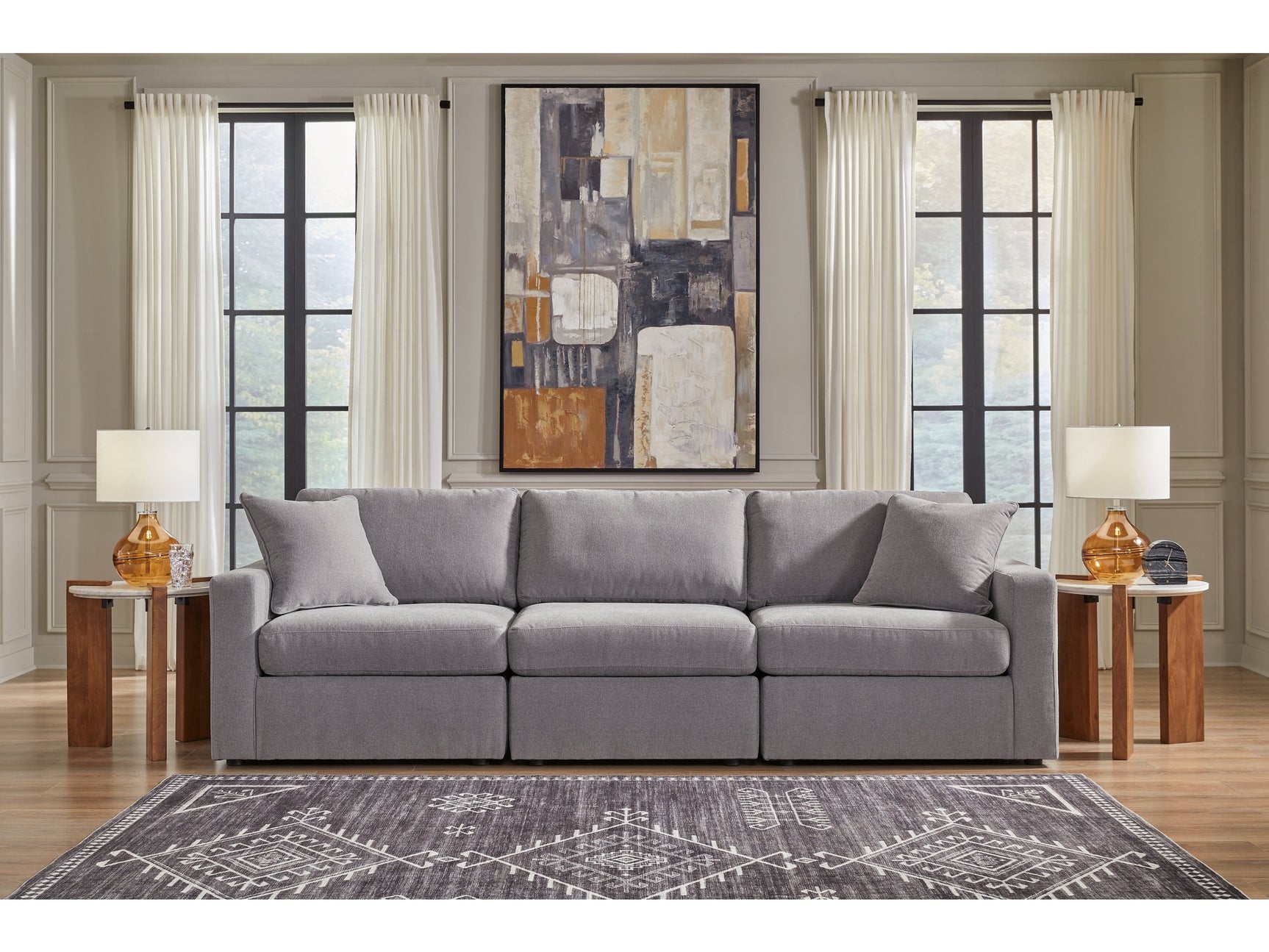 Modmax Granite 3-Piece Sectional Sofa (Online Special Price) - Ornate Home