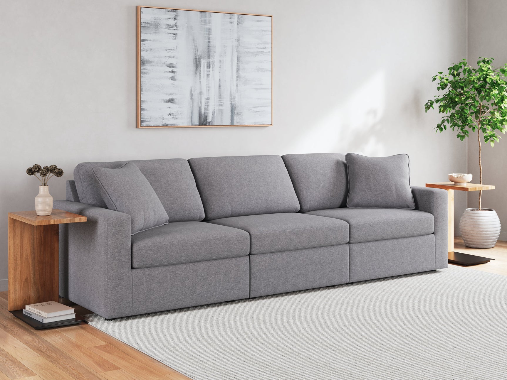 Modmax Granite 3-Piece Sectional Sofa (Online Special Price) - Ornate Home
