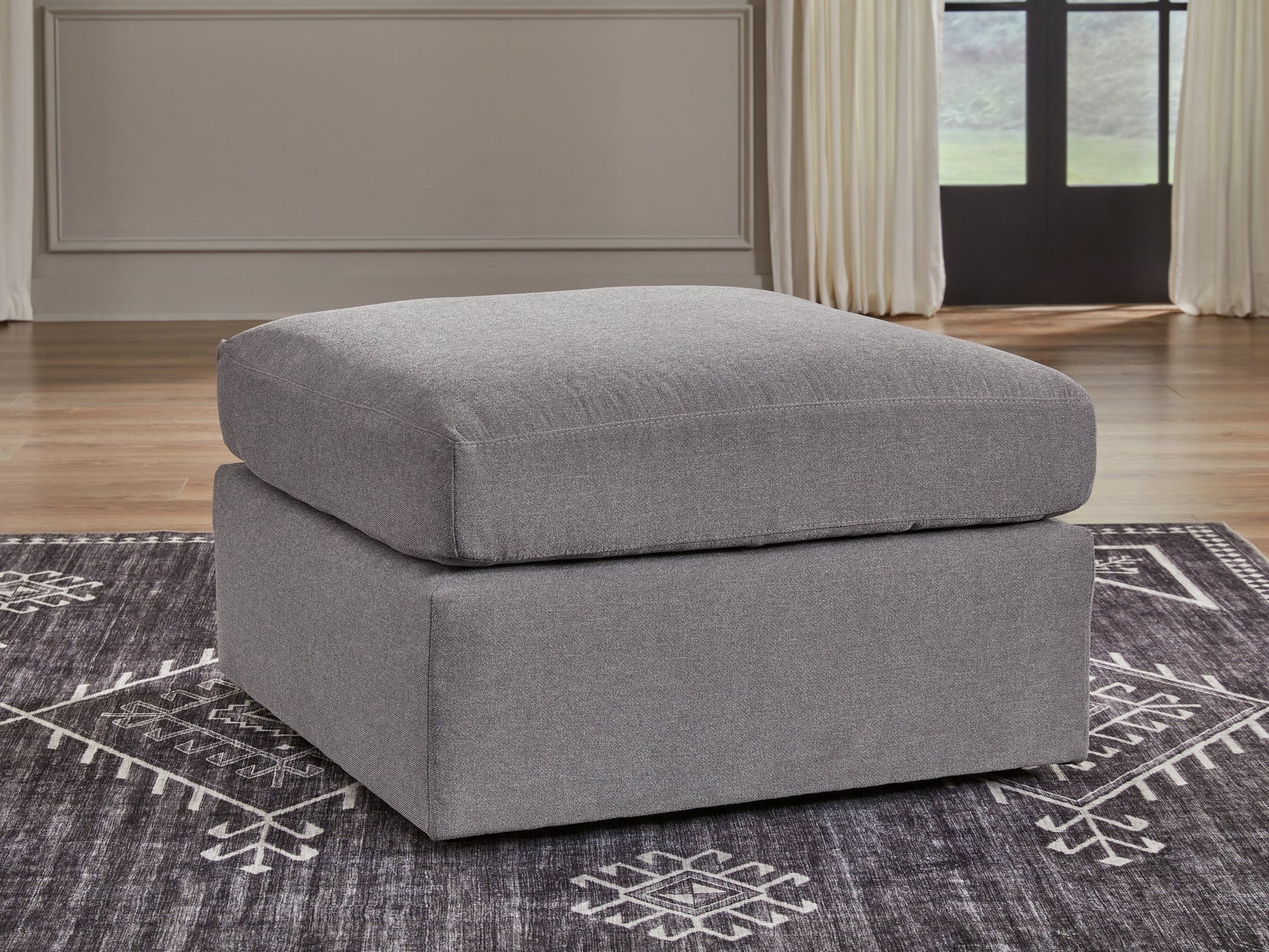 Modmax Granite Oversized Accent Ottoman - Ornate Home