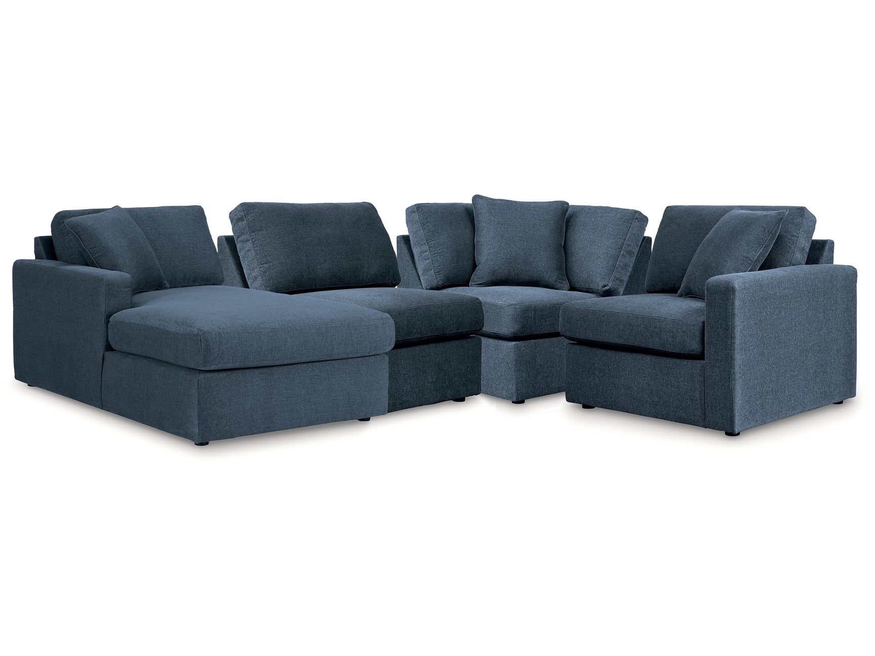 Modmax Ink 4-Piece Sectional with Chaise - Ornate Home