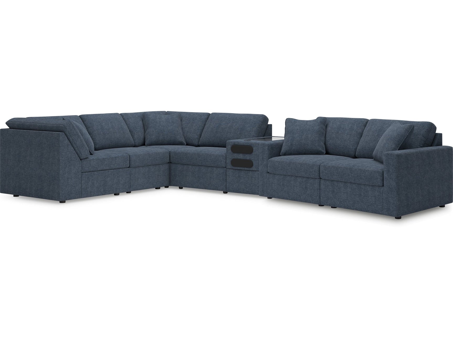 Modmax Ink 7-Piece Sectional with Audio Console (Online Special Price) - Ornate Home