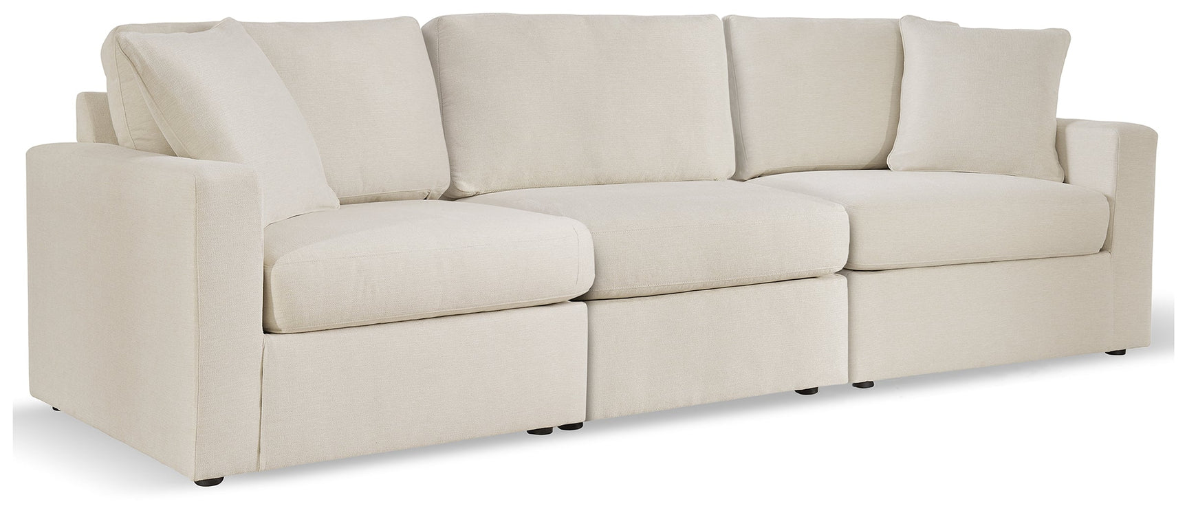 Modmax Oyster 3-Piece Sectional Sofa and 2-Piece Sectional Loveseat (Online Special Price) - Ornate Home