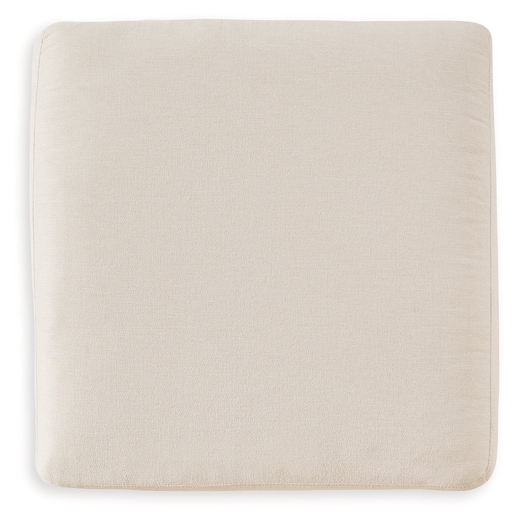 Modmax Oyster 3-Piece Sectional and Ottoman - Ornate Home