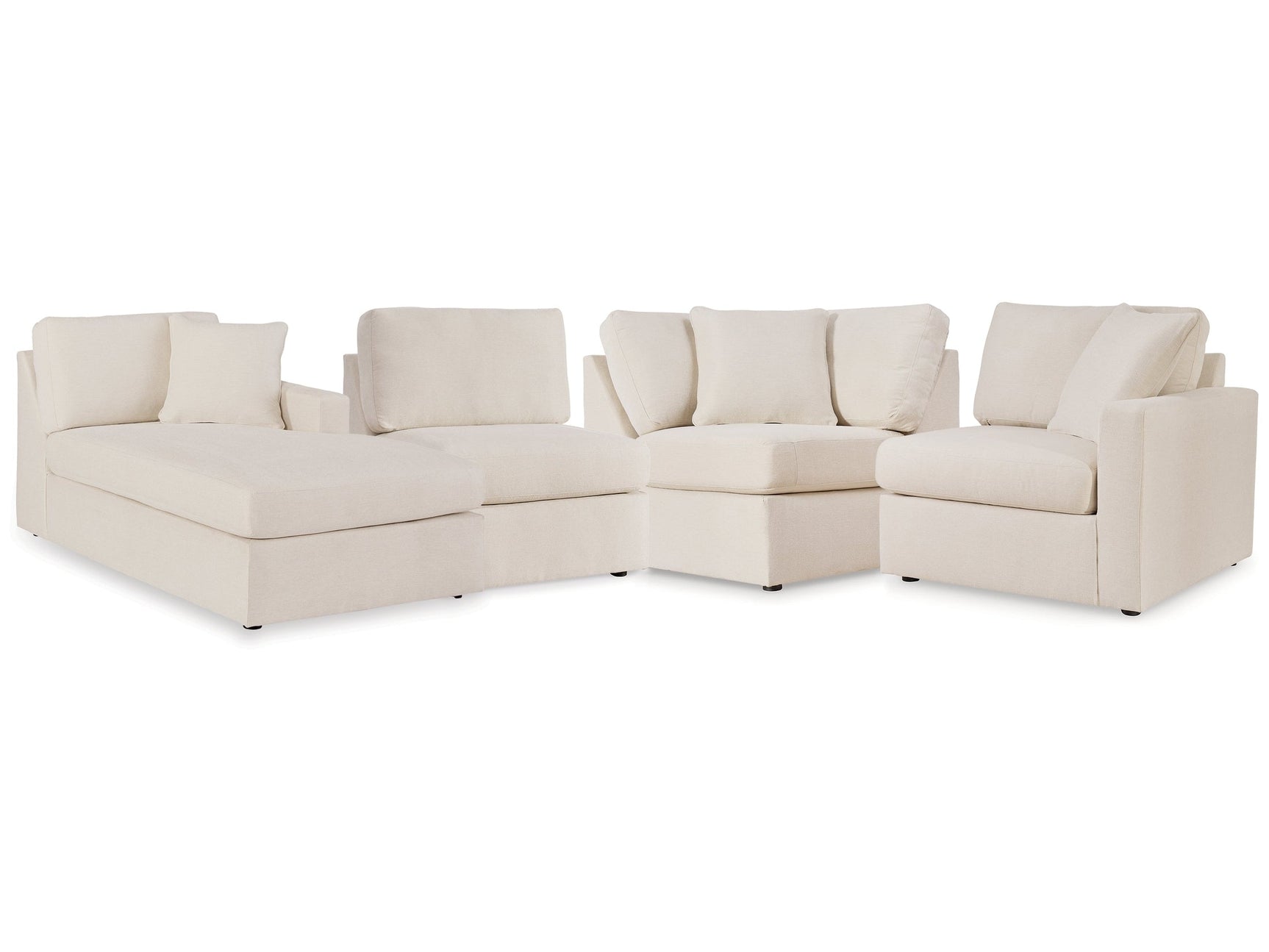 Modmax Oyster 4-Piece Sectional w/Chaise (Online Special Price) - Ornate Home