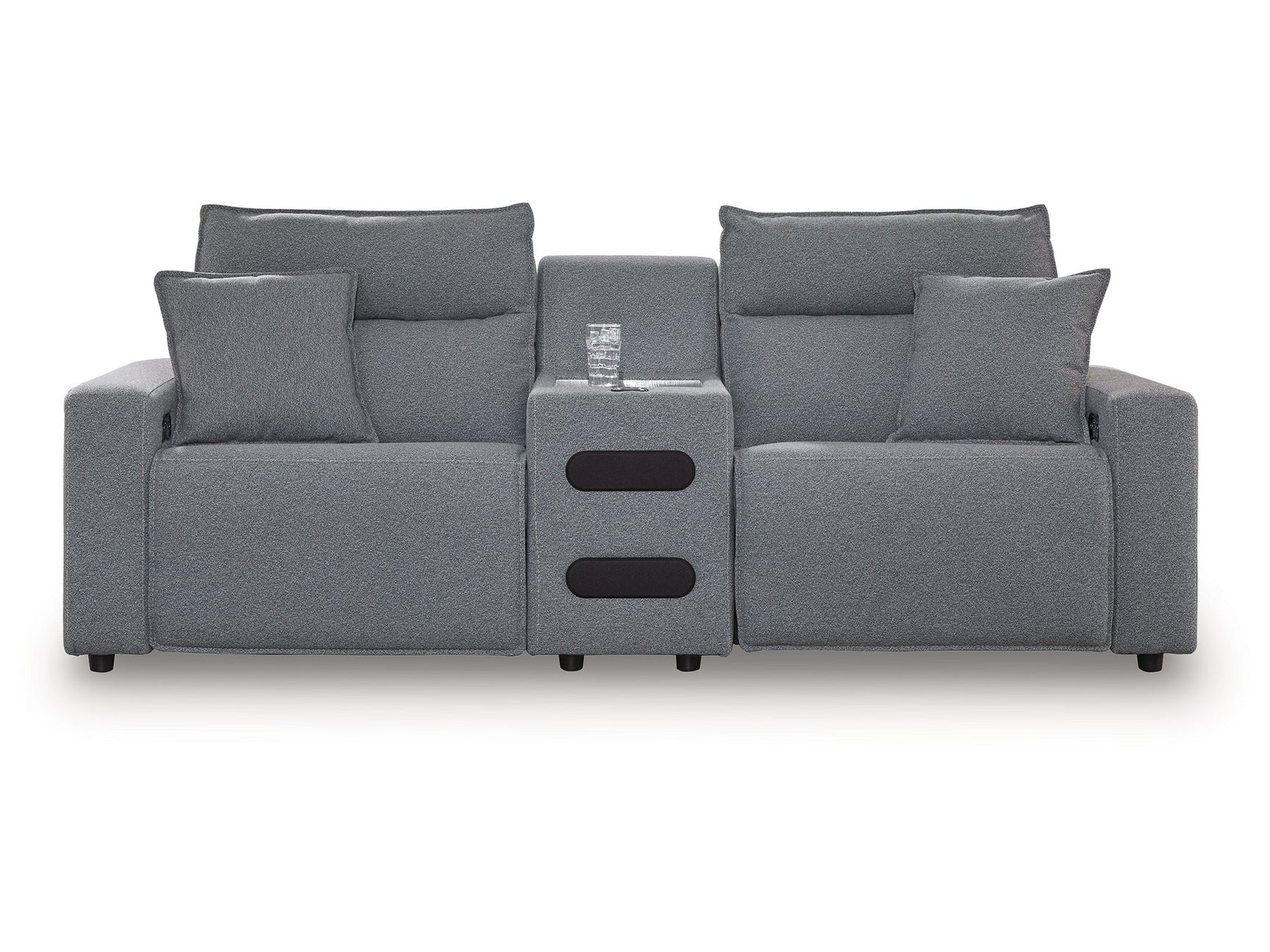 Modmax Salt and Pepper 3-Piece Power Reclining Sectional - Ornate Home