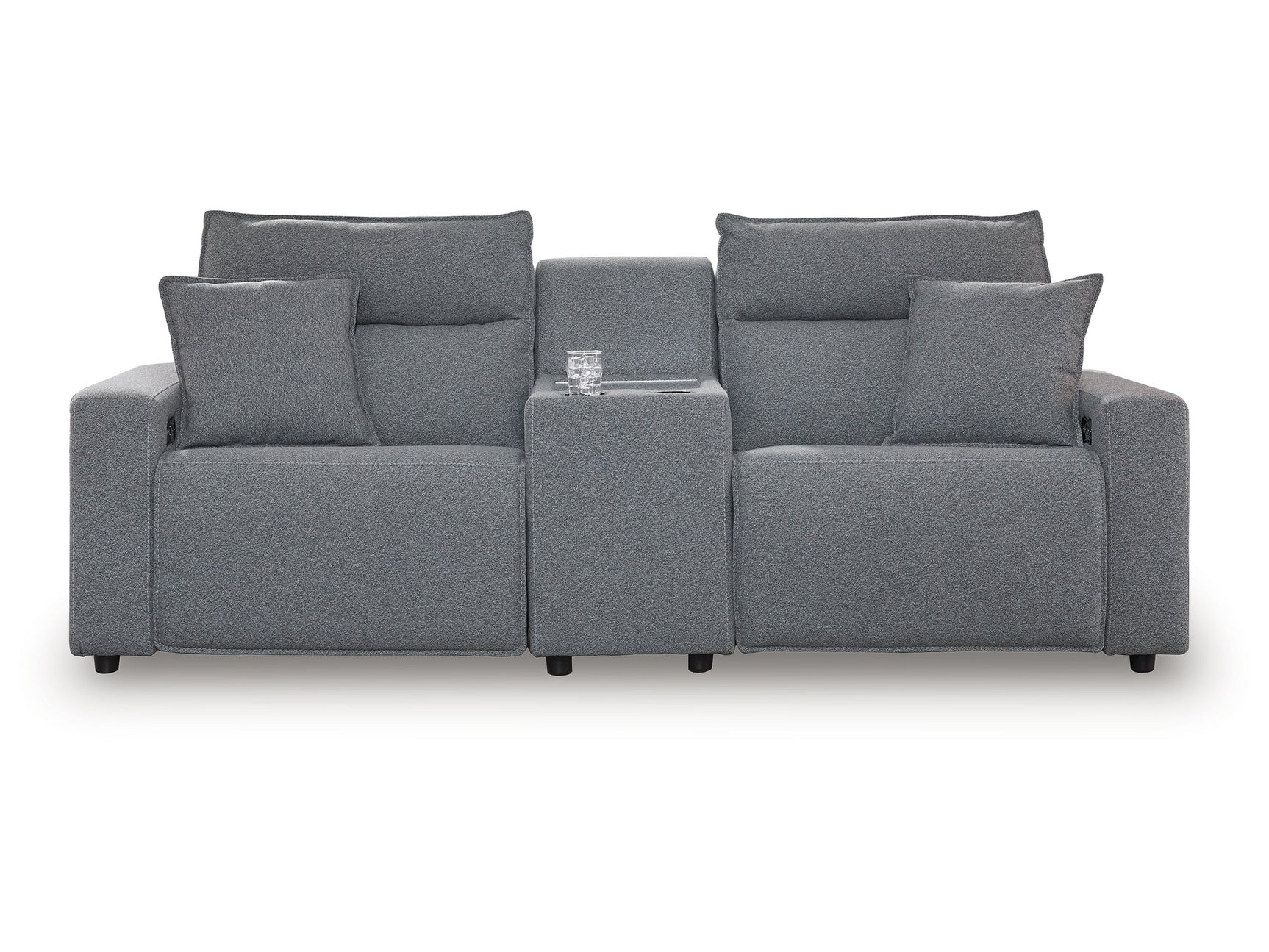 Modmax Salt and Pepper 3-Piece Power Reclining Sectional - Ornate Home