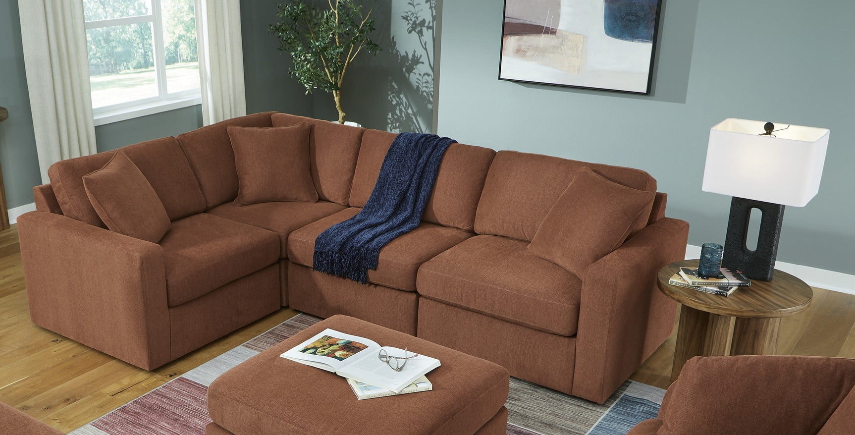 Modmax Spice 4-Piece Corner Sectional (Online Special Price) - Ornate Home
