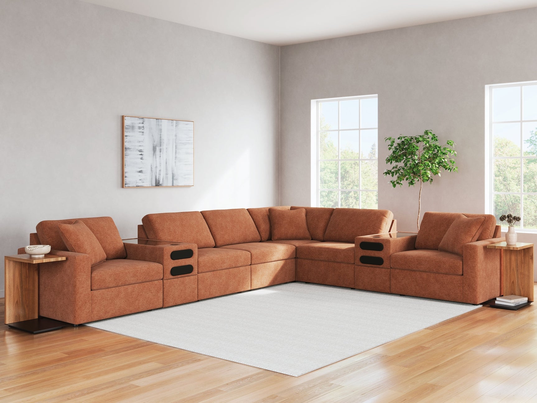 Modmax Spice 8-Piece Sectional (Online Special Price) - Ornate Home