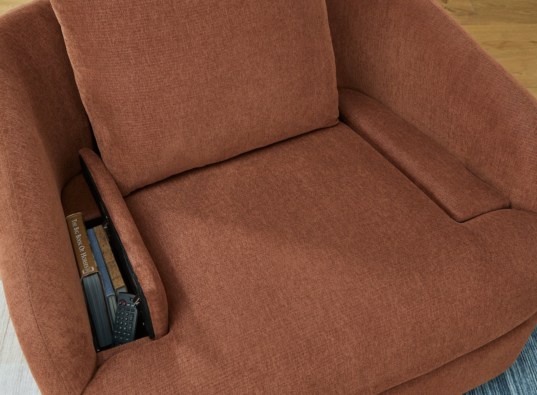 Modmax Spice Swivel Glider Recliner (Online Special Price) - Ornate Home
