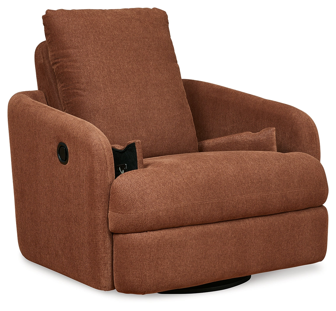 Modmax Spice Swivel Glider Recliner (Online Special Price) - Ornate Home