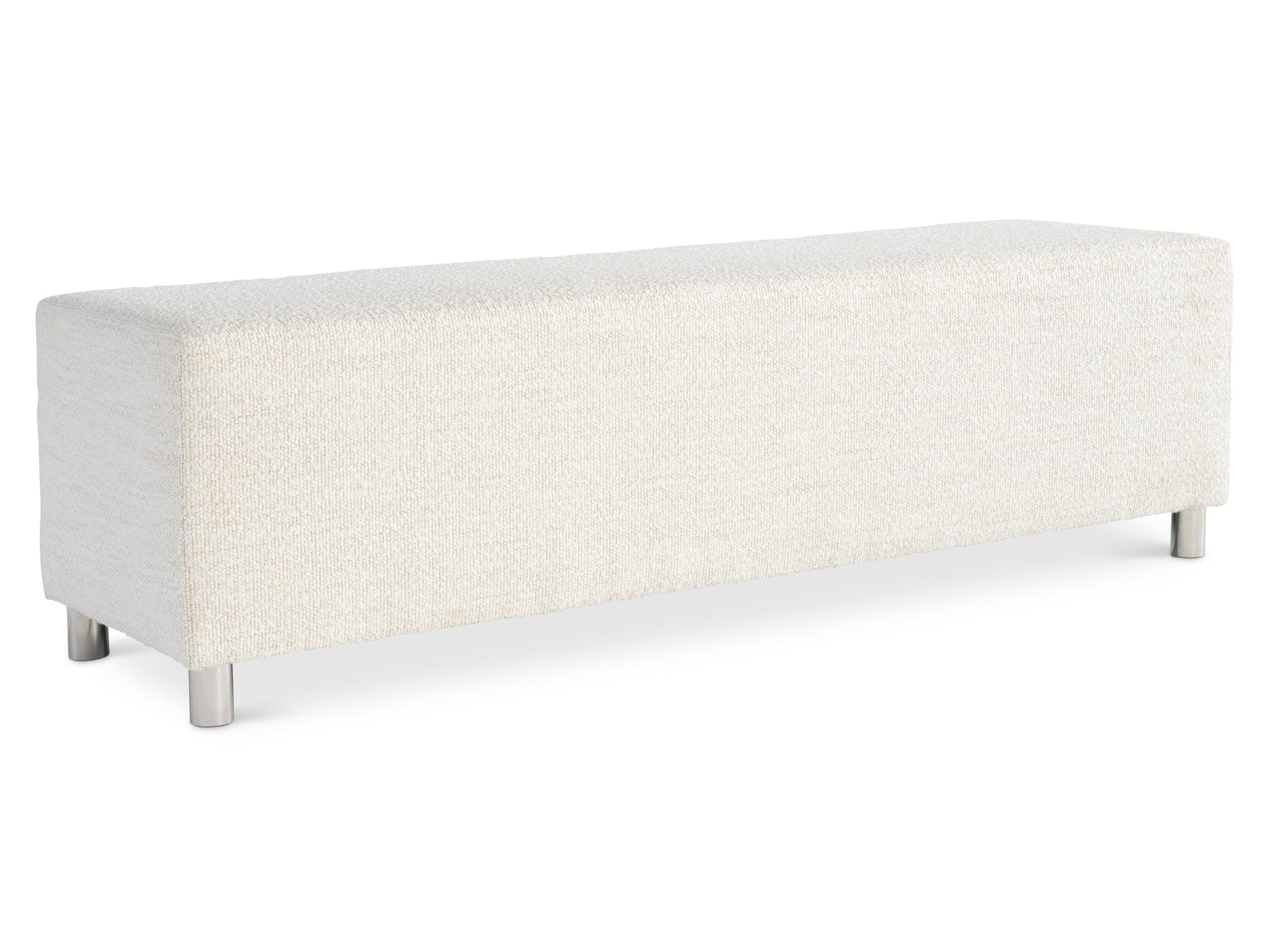 Modulum White/Cream Bench - Ornate Home