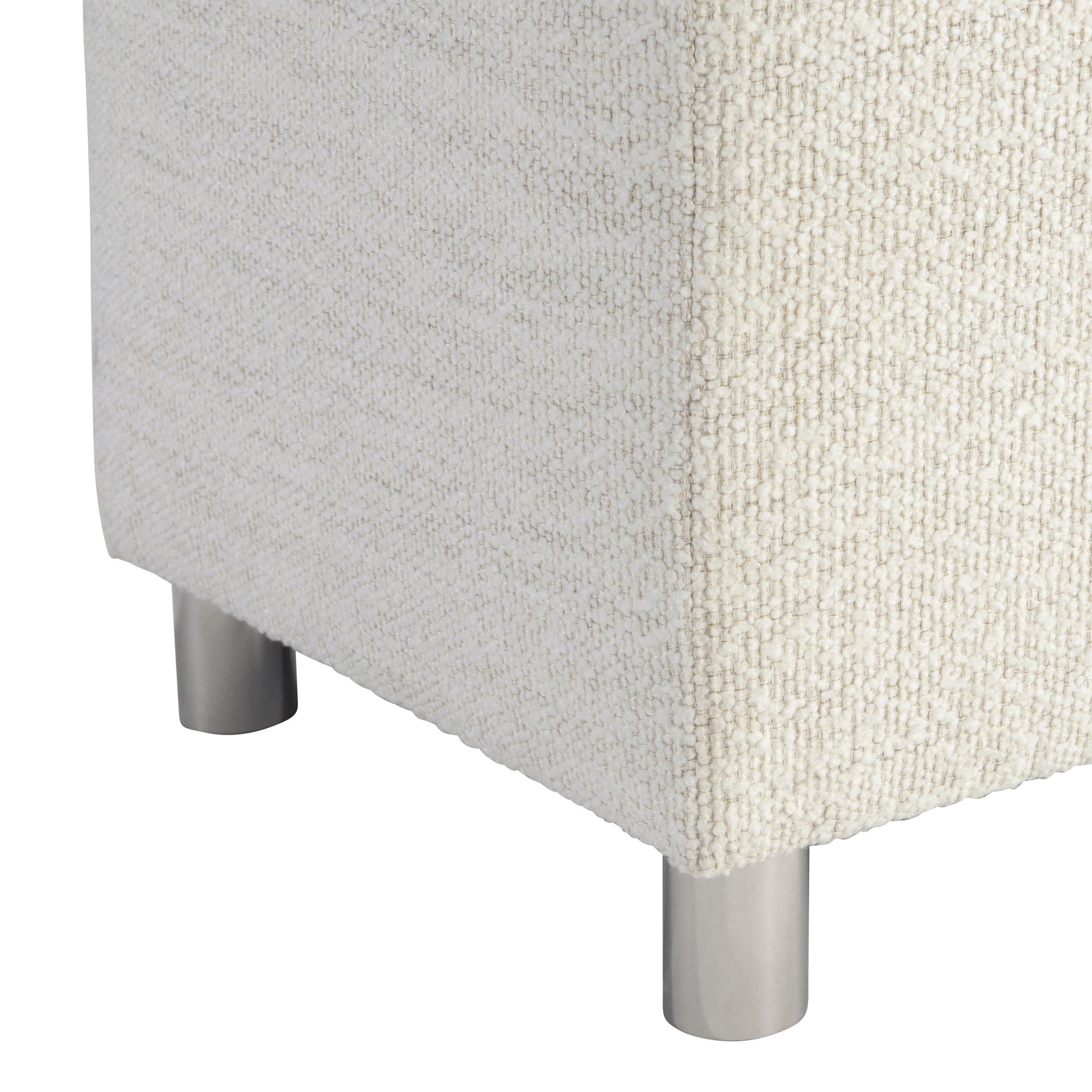 Modulum White/Cream Bench - Ornate Home