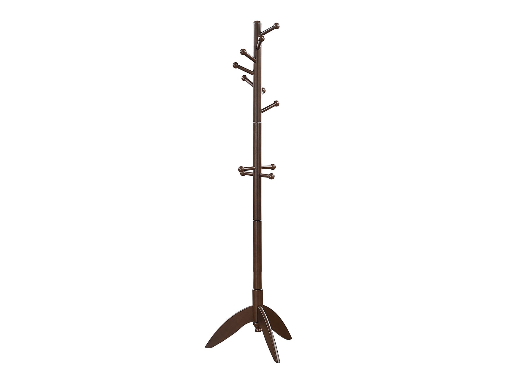 Moe Dark Brown Coat Rack - Ornate Home