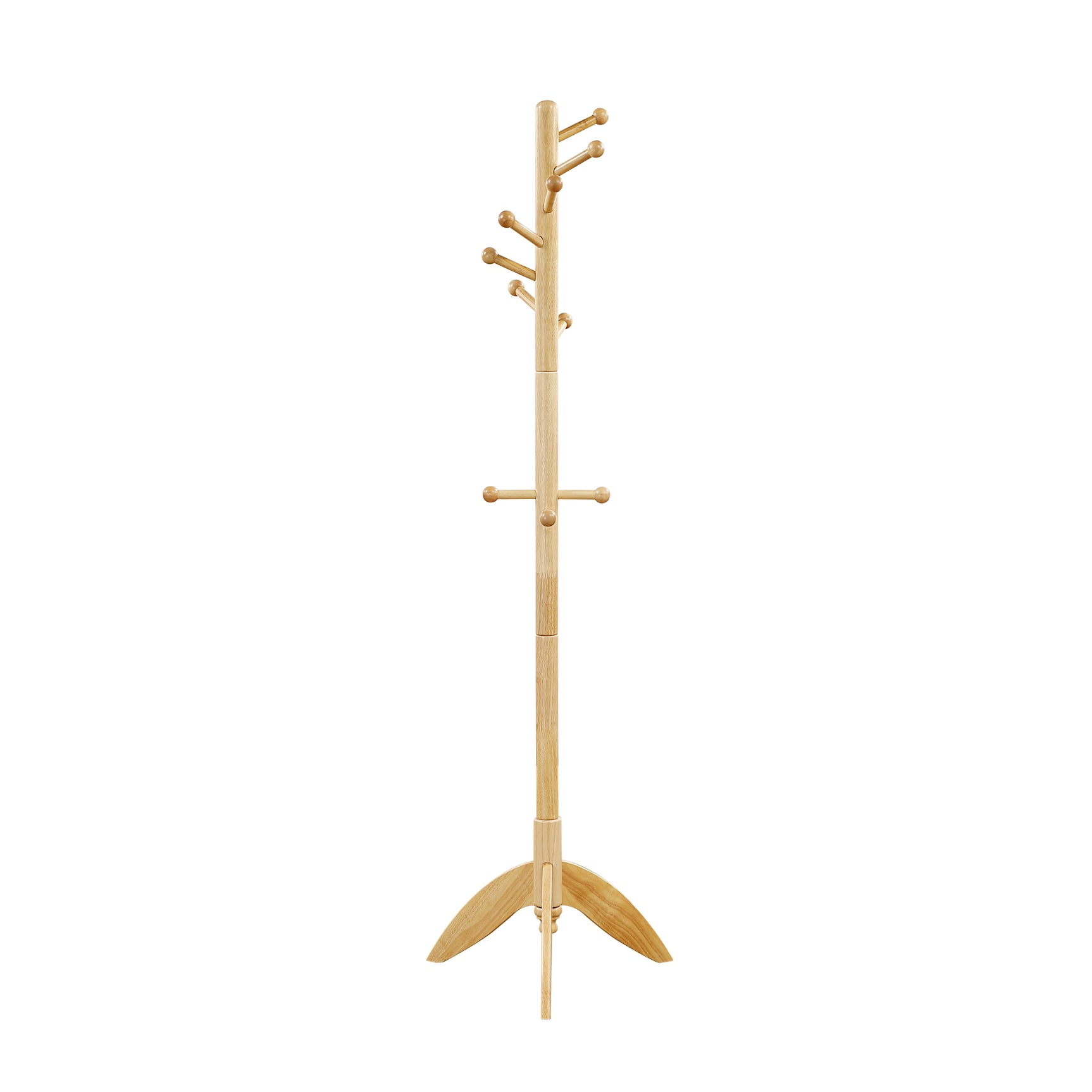 Moe Natural Coat Rack - Ornate Home