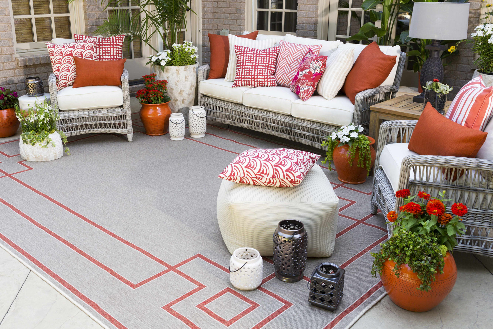 Moffett Outdoor Area Rug - Clearance - Ornate Home