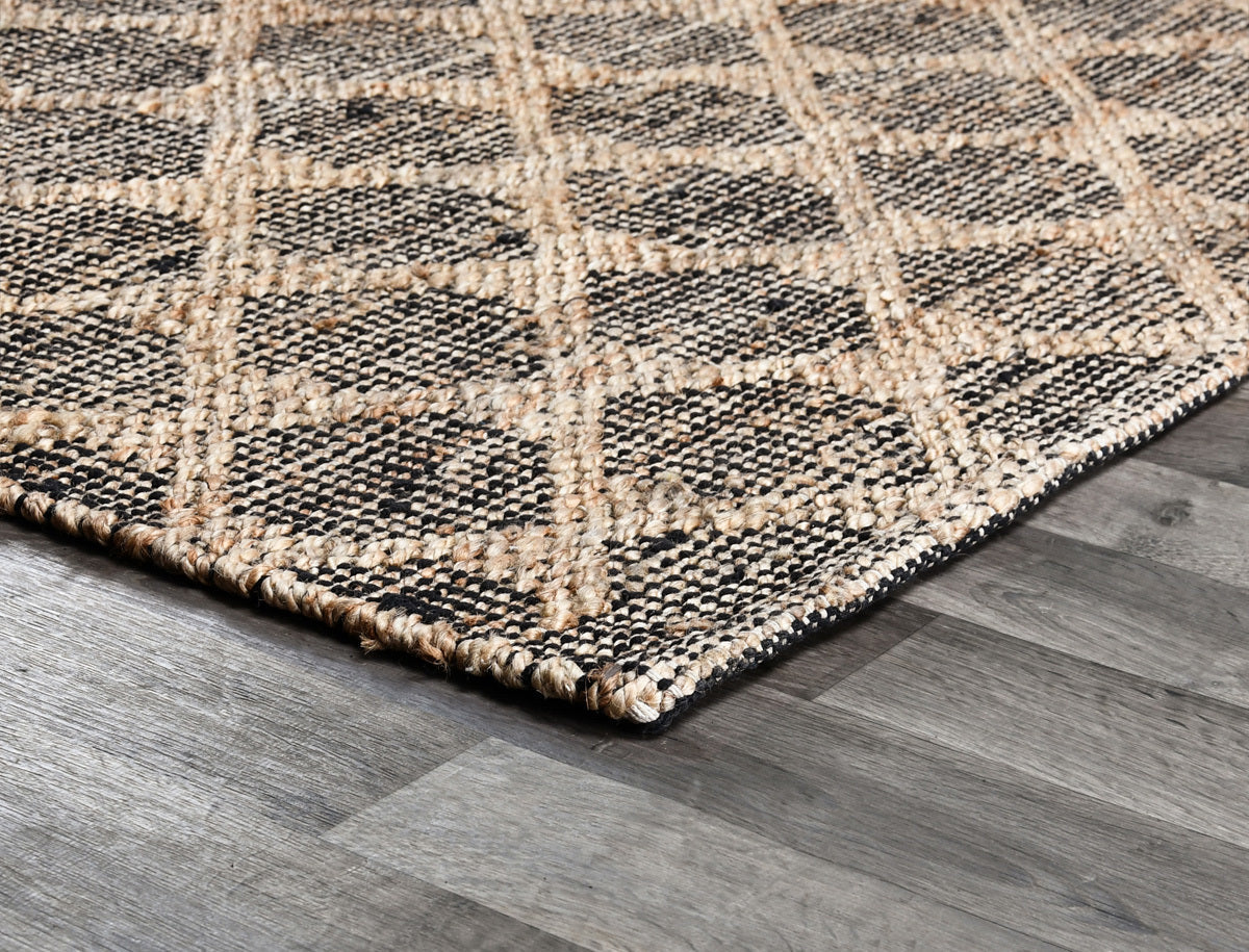 Mojave Black/Natural Rug - Ornate Home