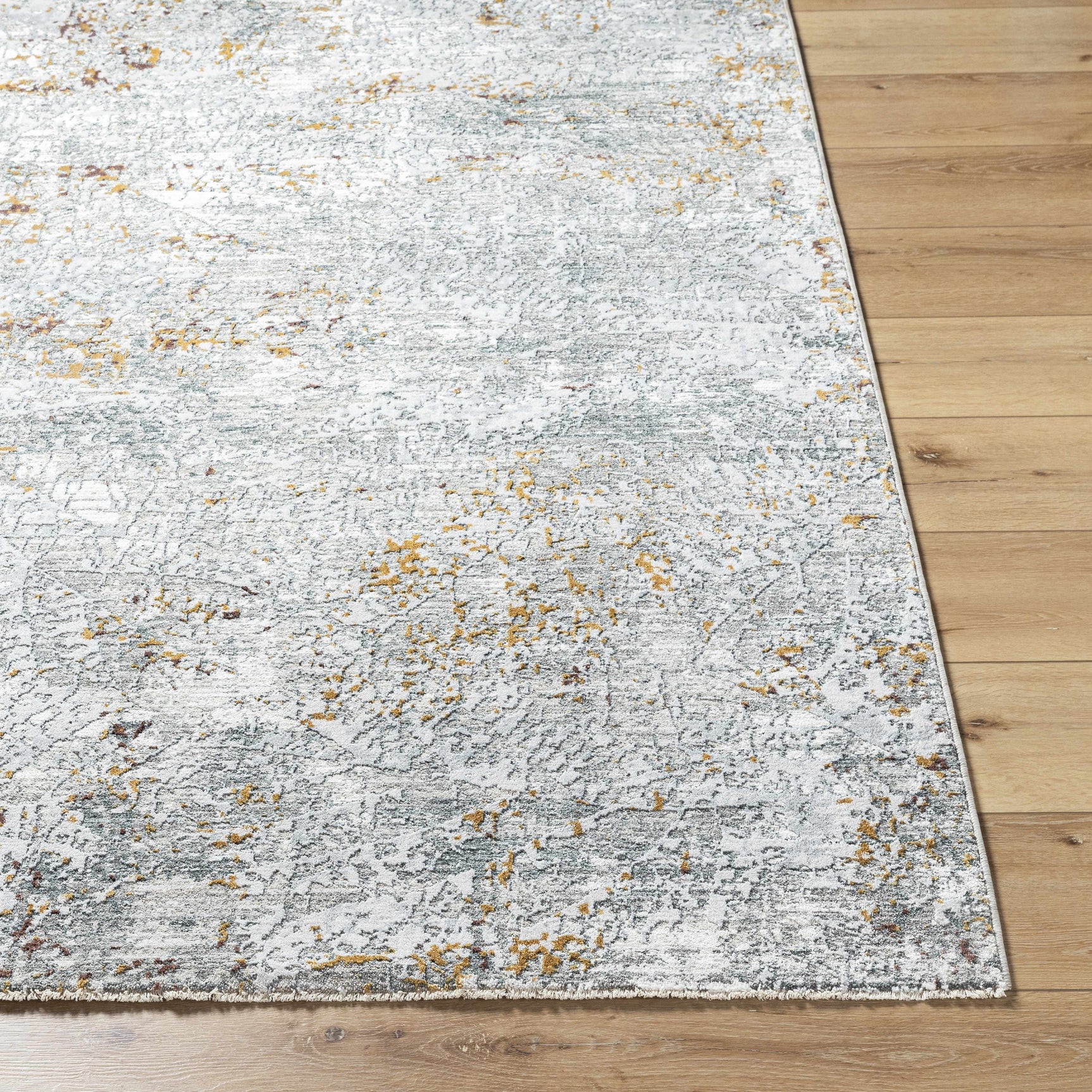 Moke Textured Rug with Fringes - Ornate Home