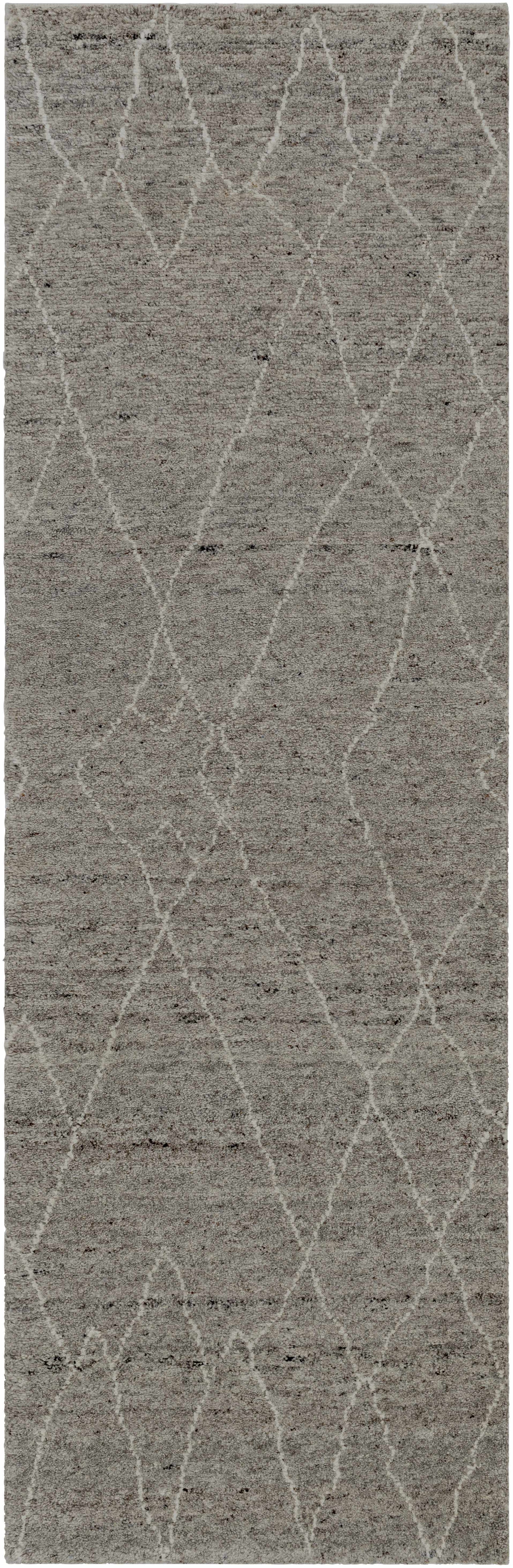 Molugan Gray Premium Wool Rug - Clearance - Ornate Home