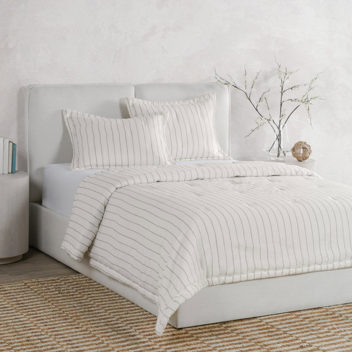 Monaco Ivory Comforter Collection - Ornate Home
