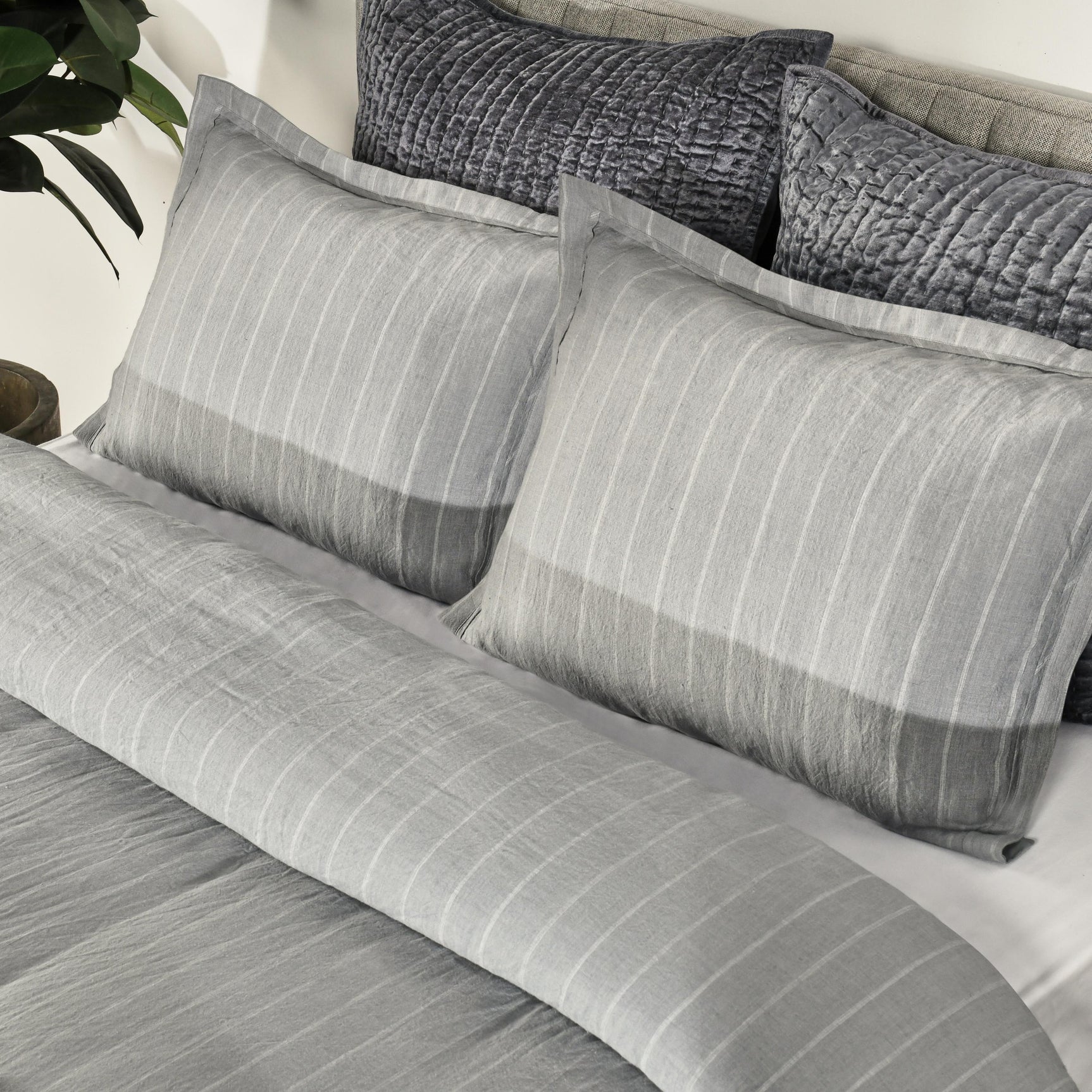 Monaco Sea Fog Duvet Collection - Ornate Home