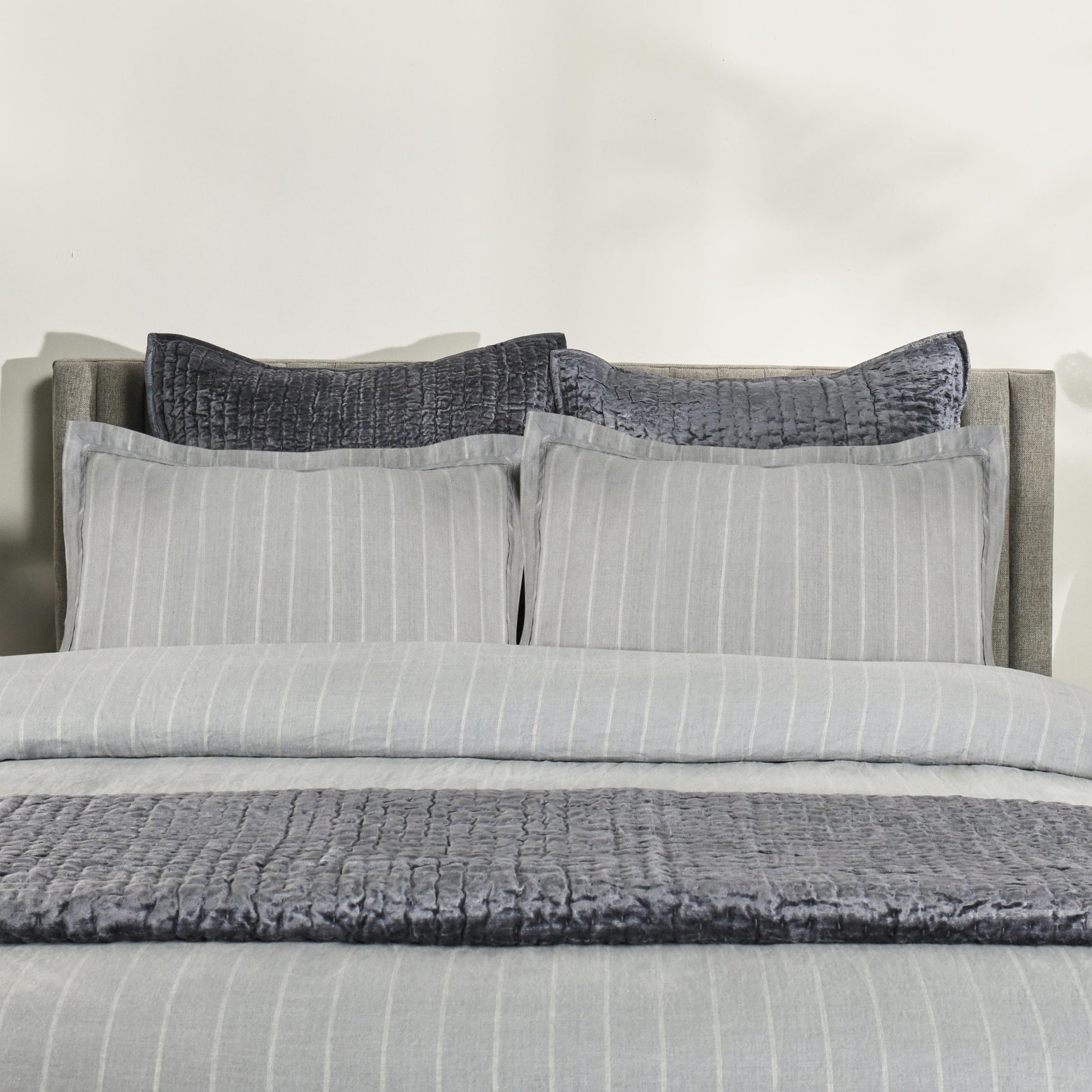 Monaco Sea Fog Duvet Collection - Ornate Home
