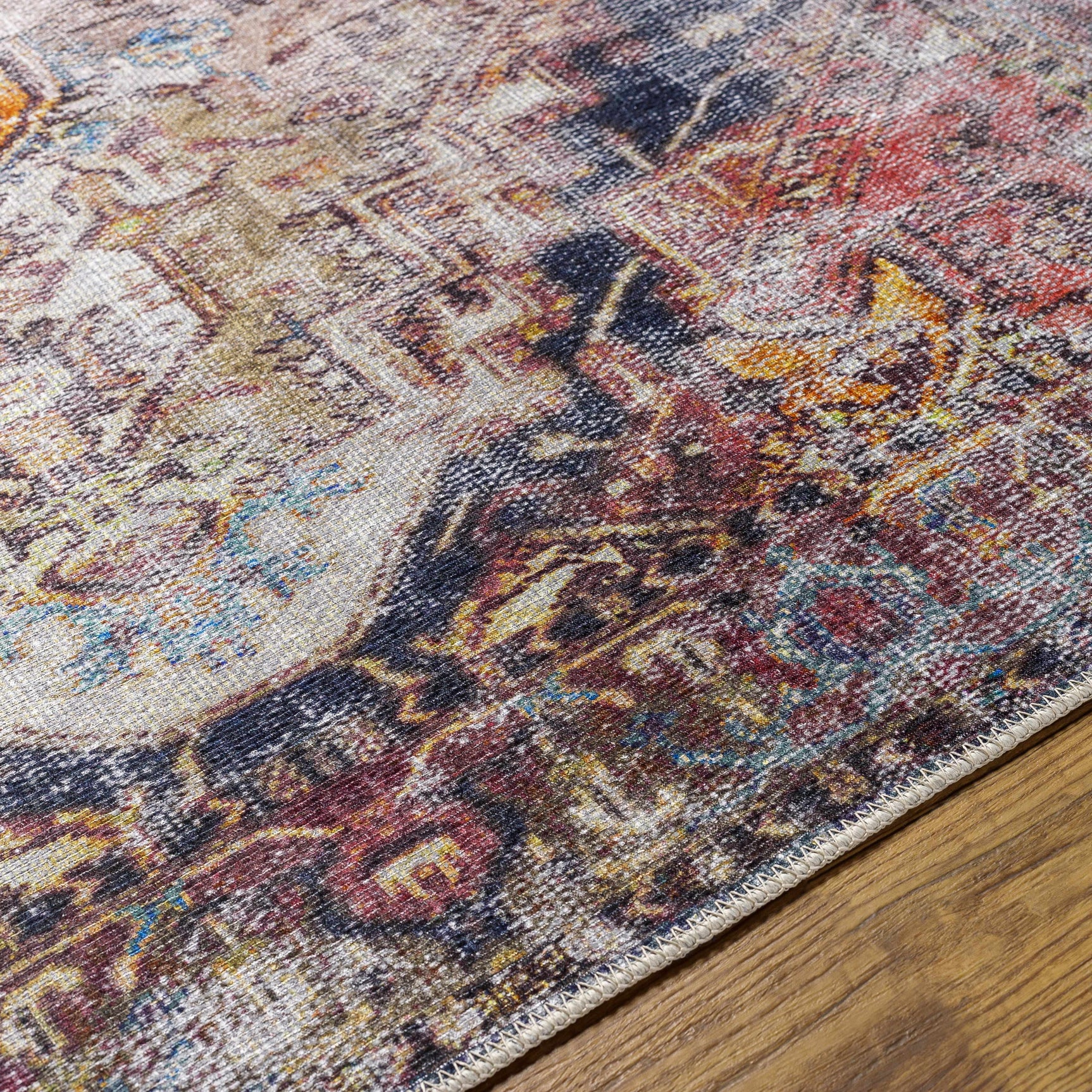 Monching Washable Area Rug - Clearance - Ornate Home