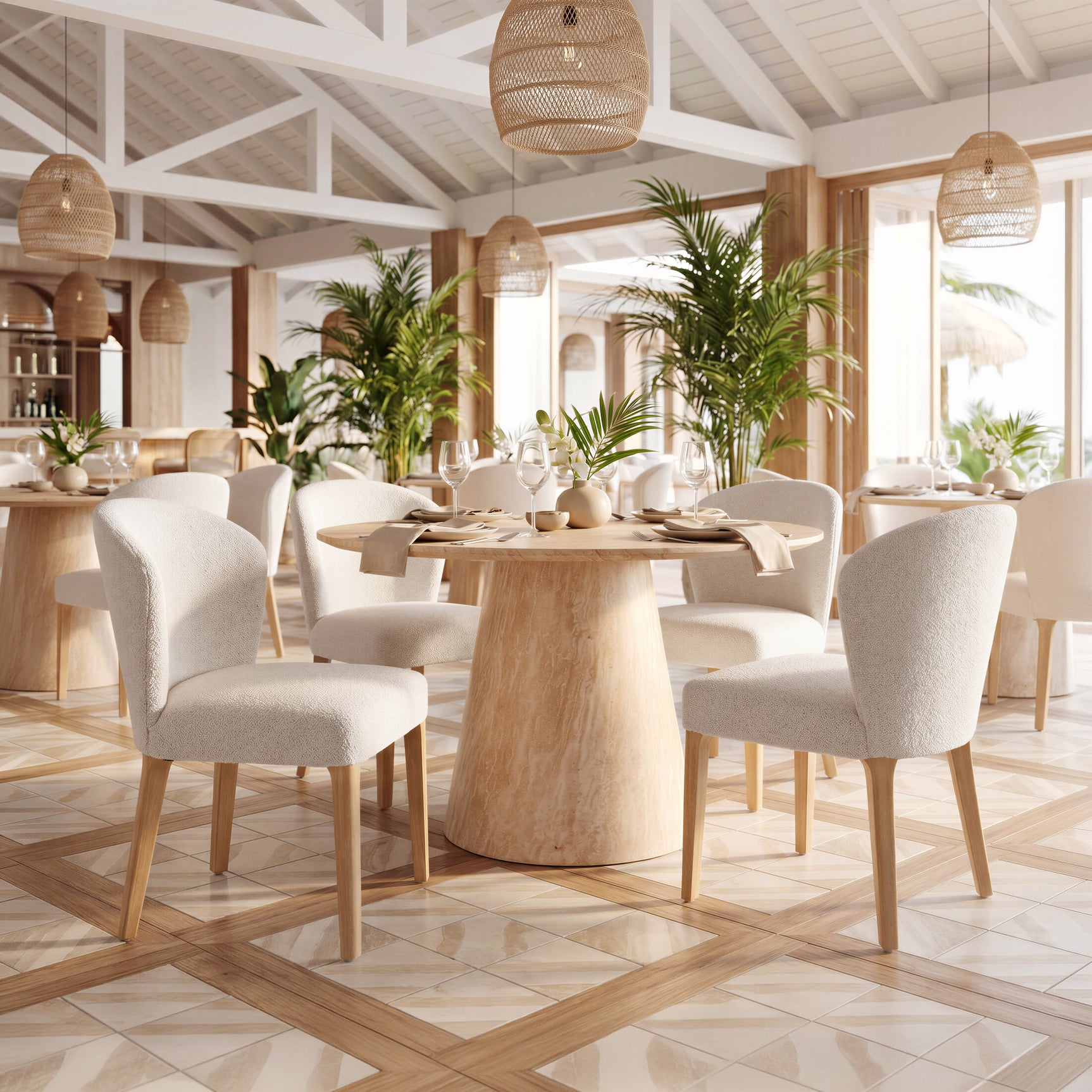 Mondstein Ivory Dining Chair (Set of 2)