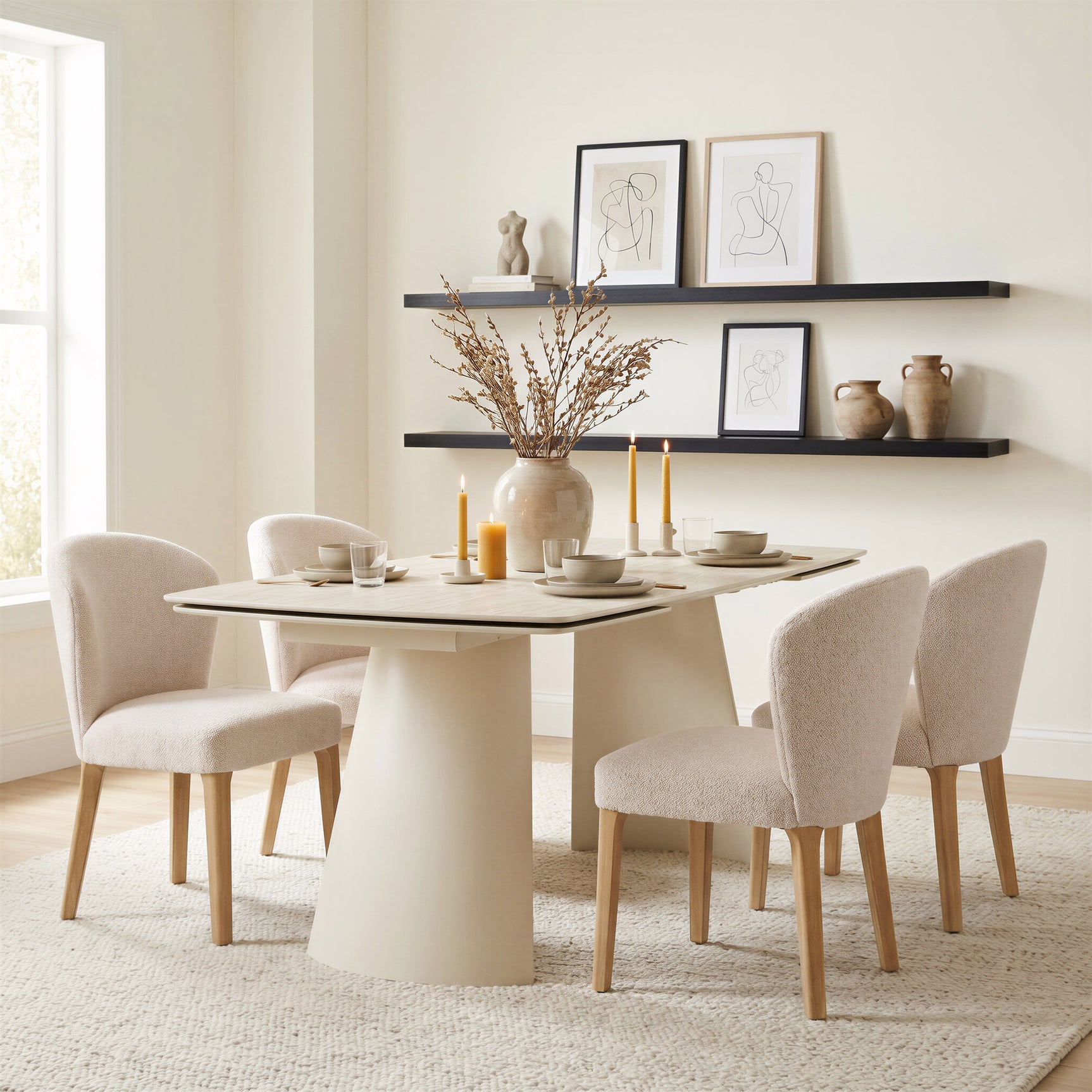 Mondstein Ivory Dining Chair (Set of 2)