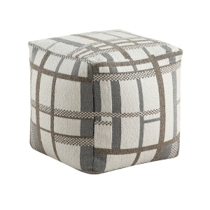 Monica Multi-color Pouf - Ornate Home