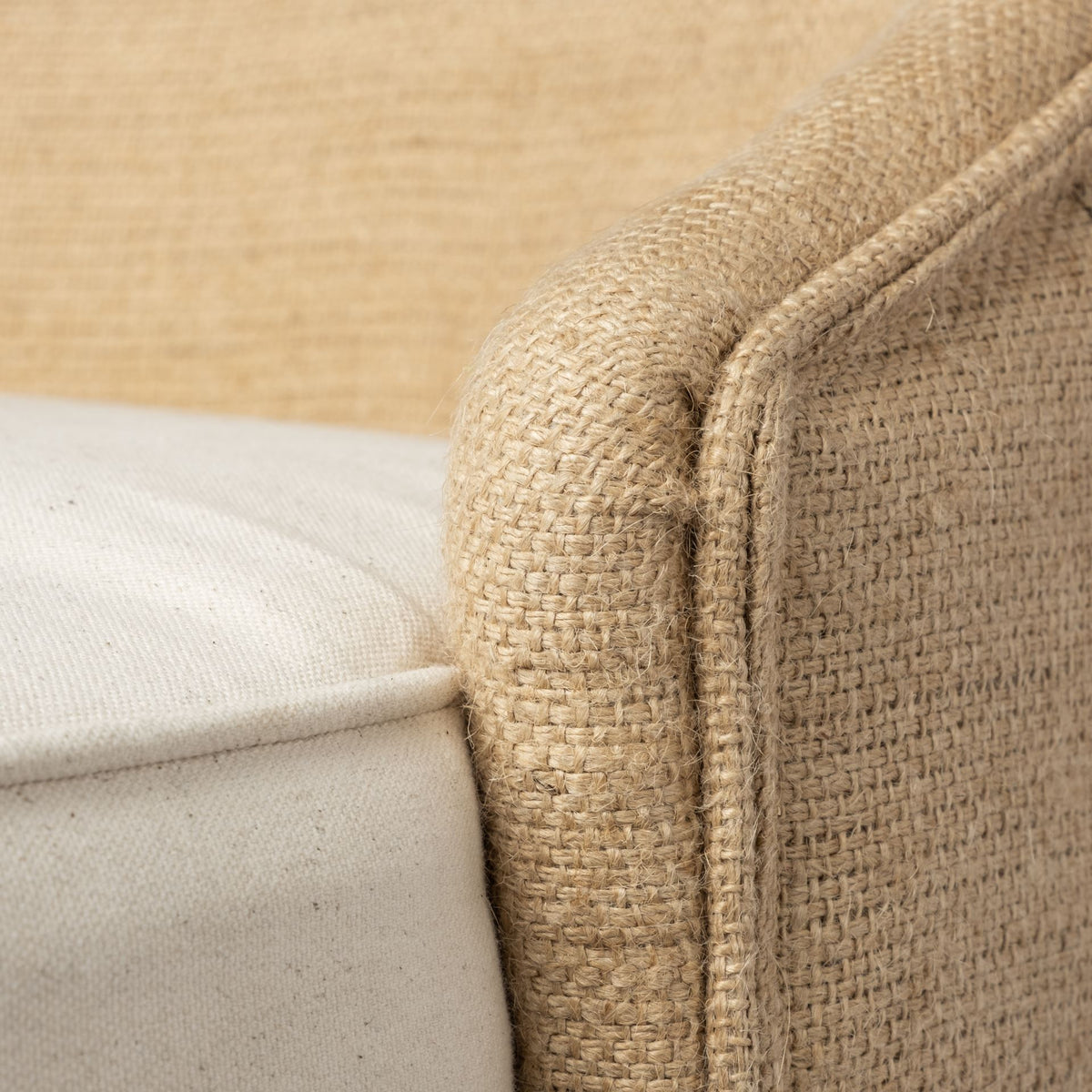 Monmouth Cream/Beige/Brown Fabric Seat Wood Frame Bar Stool