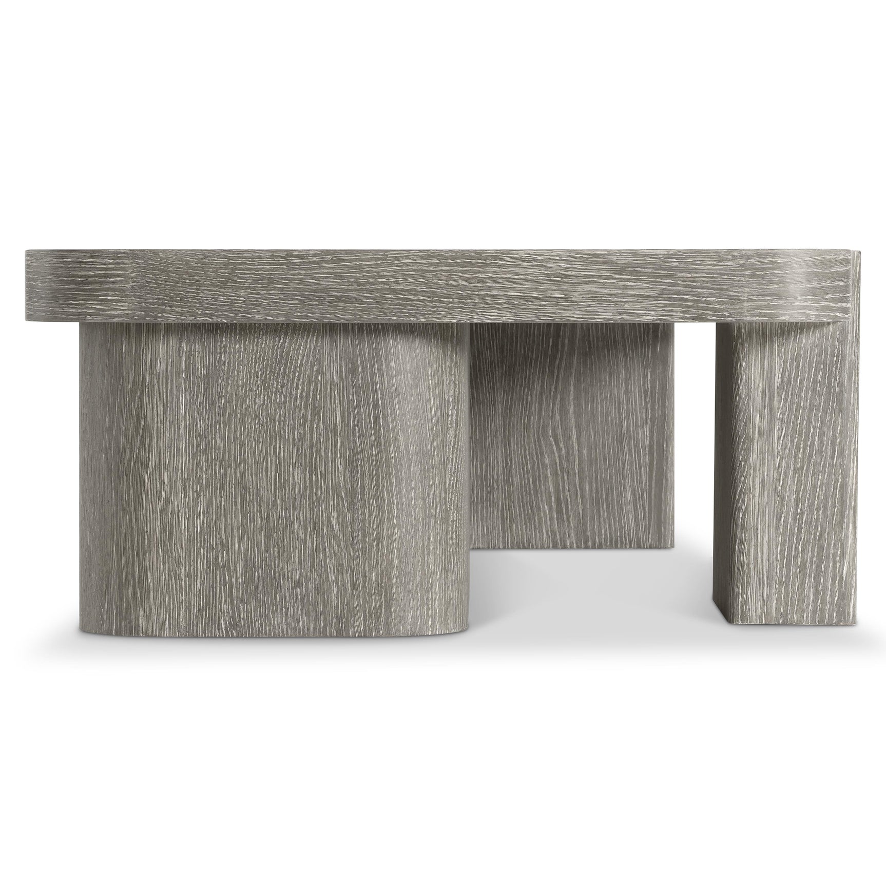 Monolith Puma Geometric Block-Leg Cocktail Table - Ornate Home