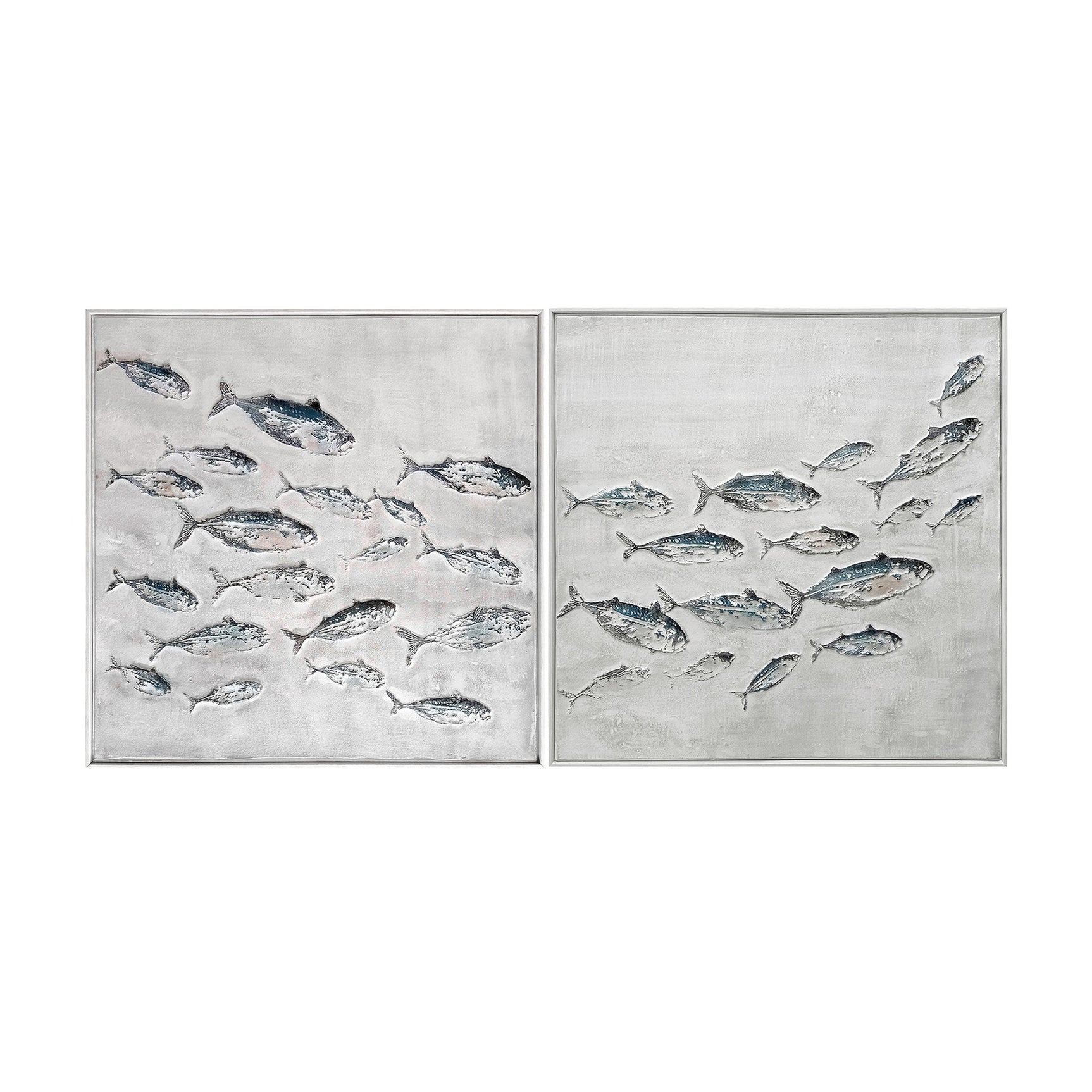 Montague Grey/Blue Canvas - Ornate Home