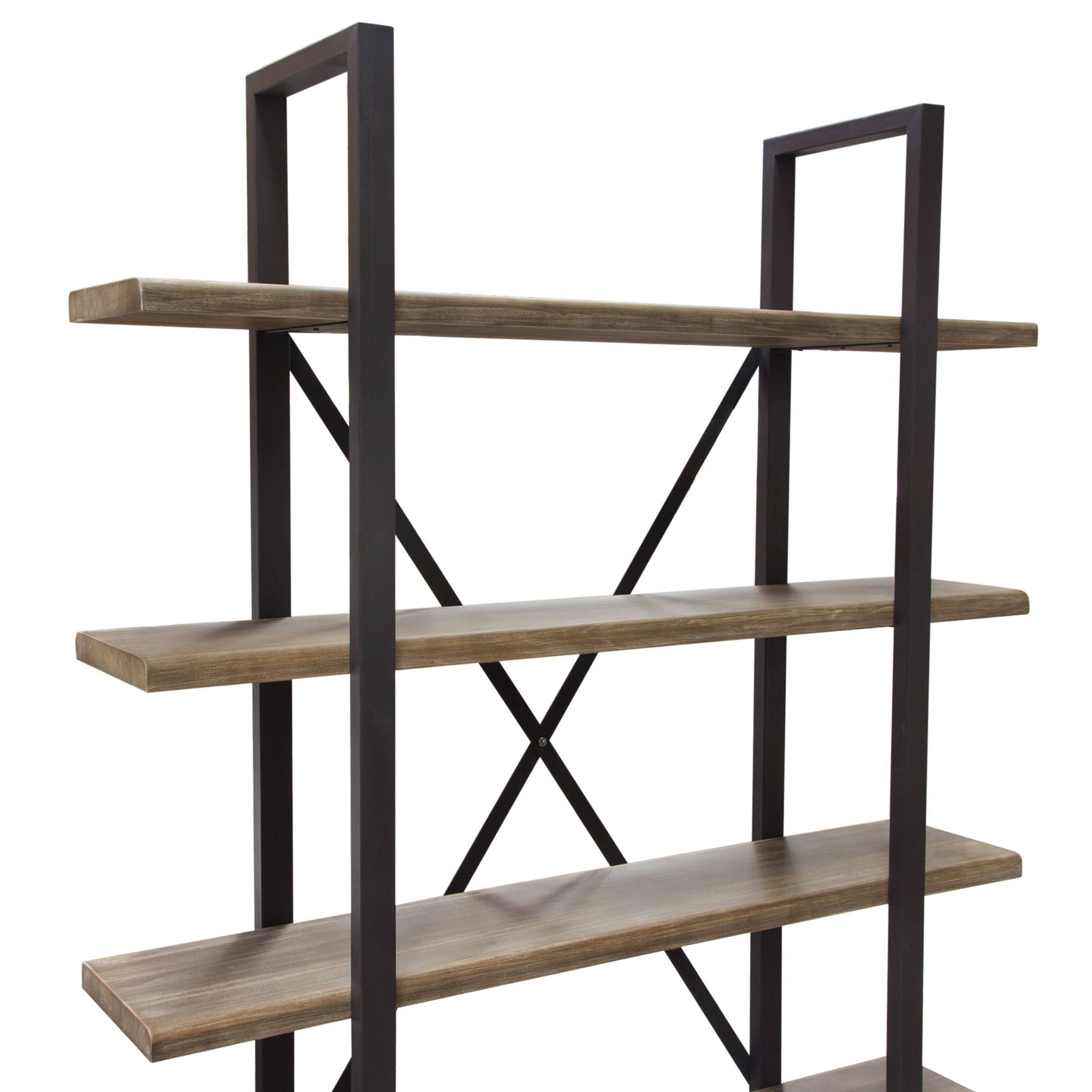 Montana Rustic Oak Shelf Unit - Ornate Home