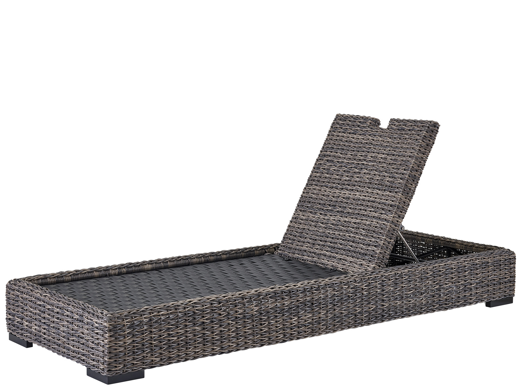 Montauk Canvas Natural/Tawney Chaise Lounge - Ornate Home