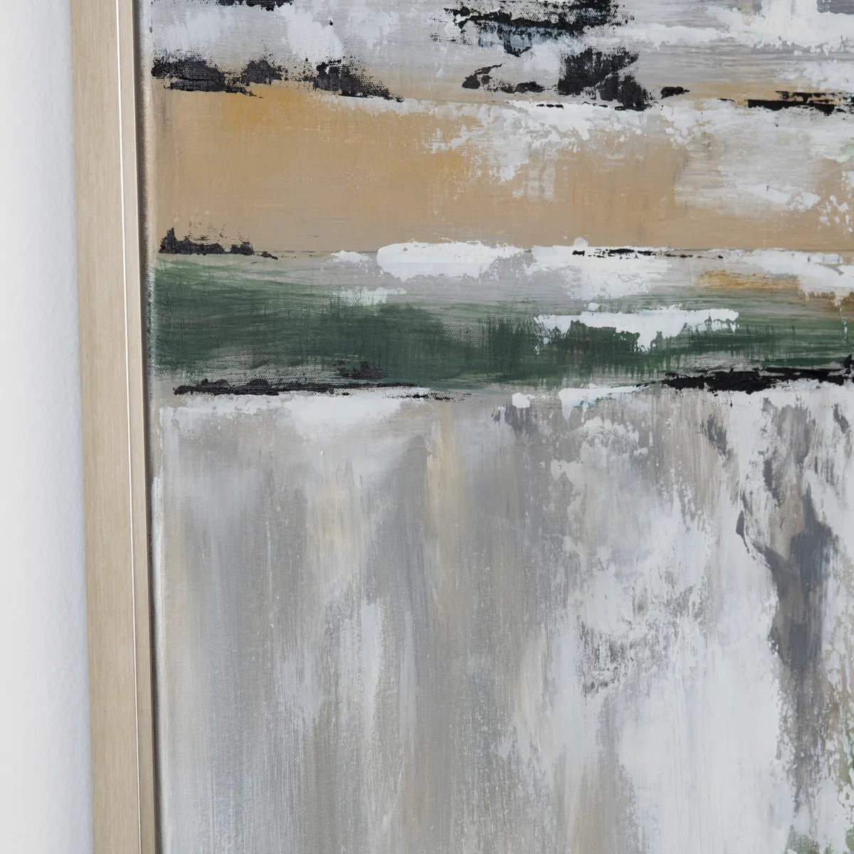 Montauk Grey/Green Canvas