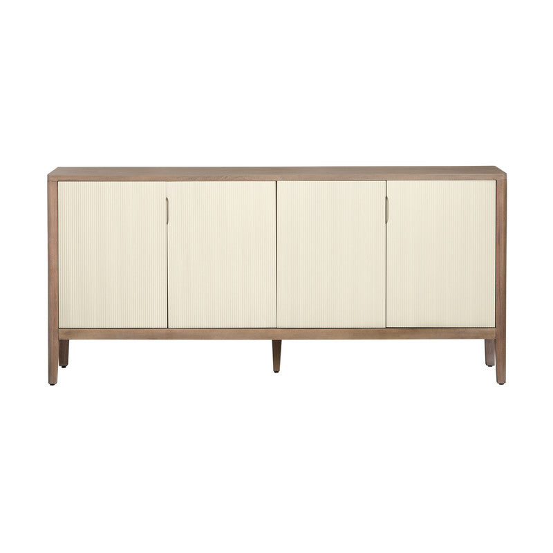 Montclair Brown/Cream Four-Door Sideboard - Ornate Home