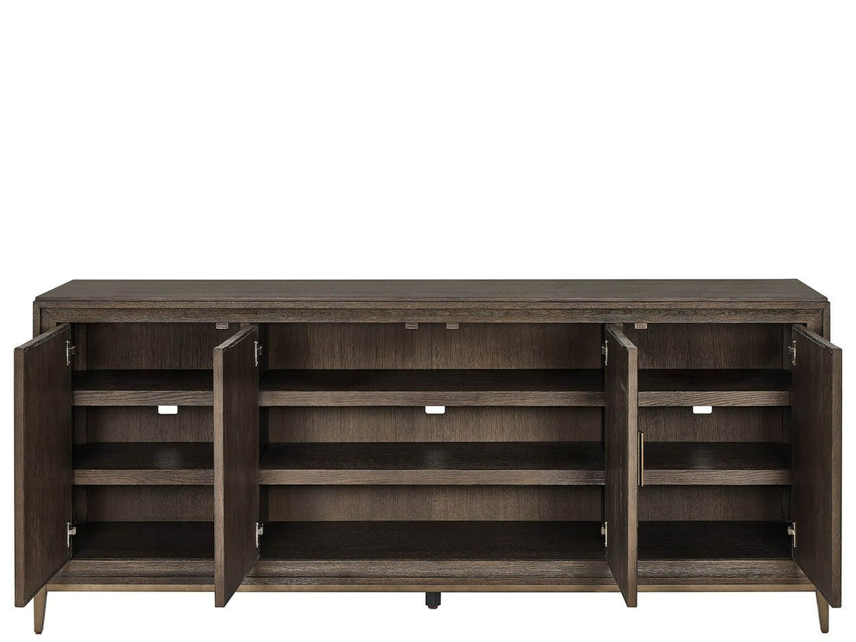 Montclair Cocoa 80" Credenza - Ornate Home