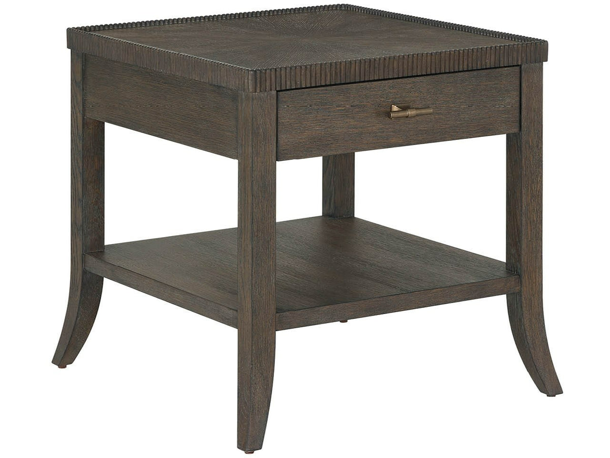 Montclair Cocoa End Table - Ornate Home