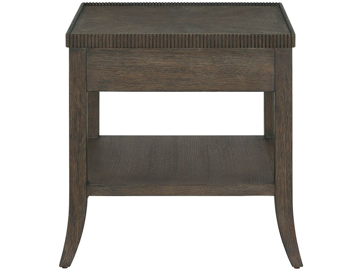 Montclair Cocoa End Table - Ornate Home