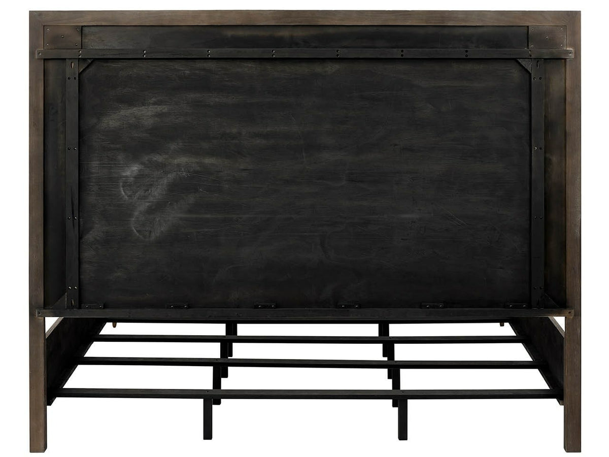 Montclair Cocoa King Panel Bed - Ornate Home