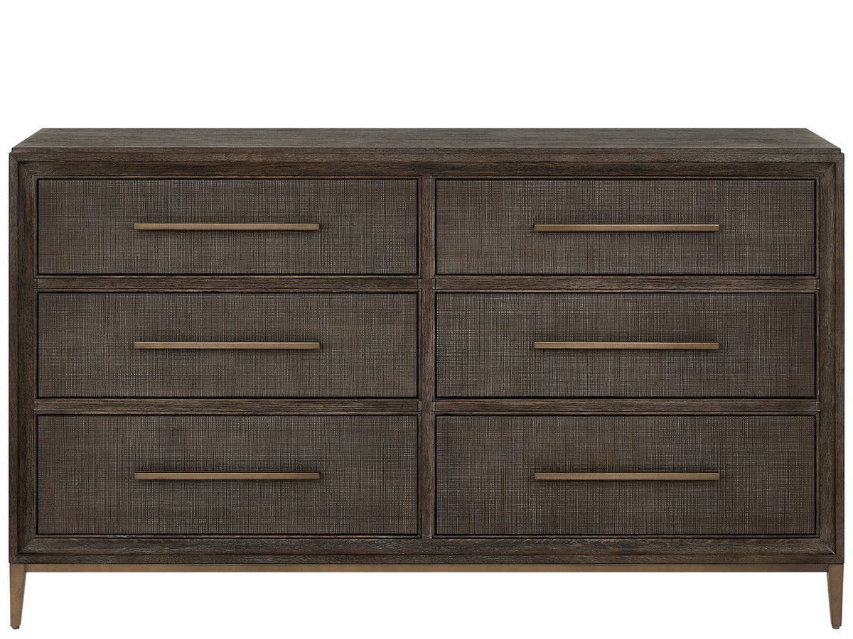 Montclair Cocoa Six Drawers Dresser - Ornate Home