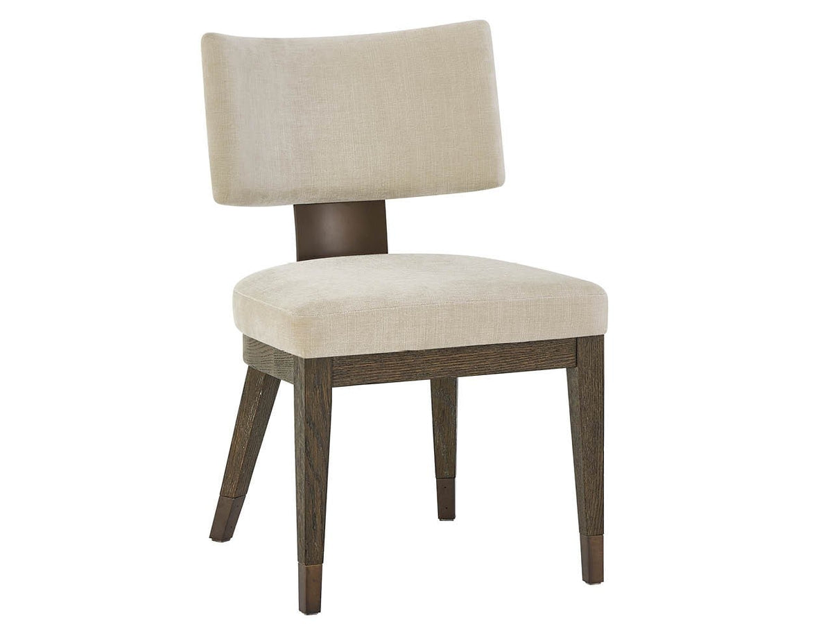 Montclair Silken Fog/Cocoa Side Chair (Set of 2) - Ornate Home