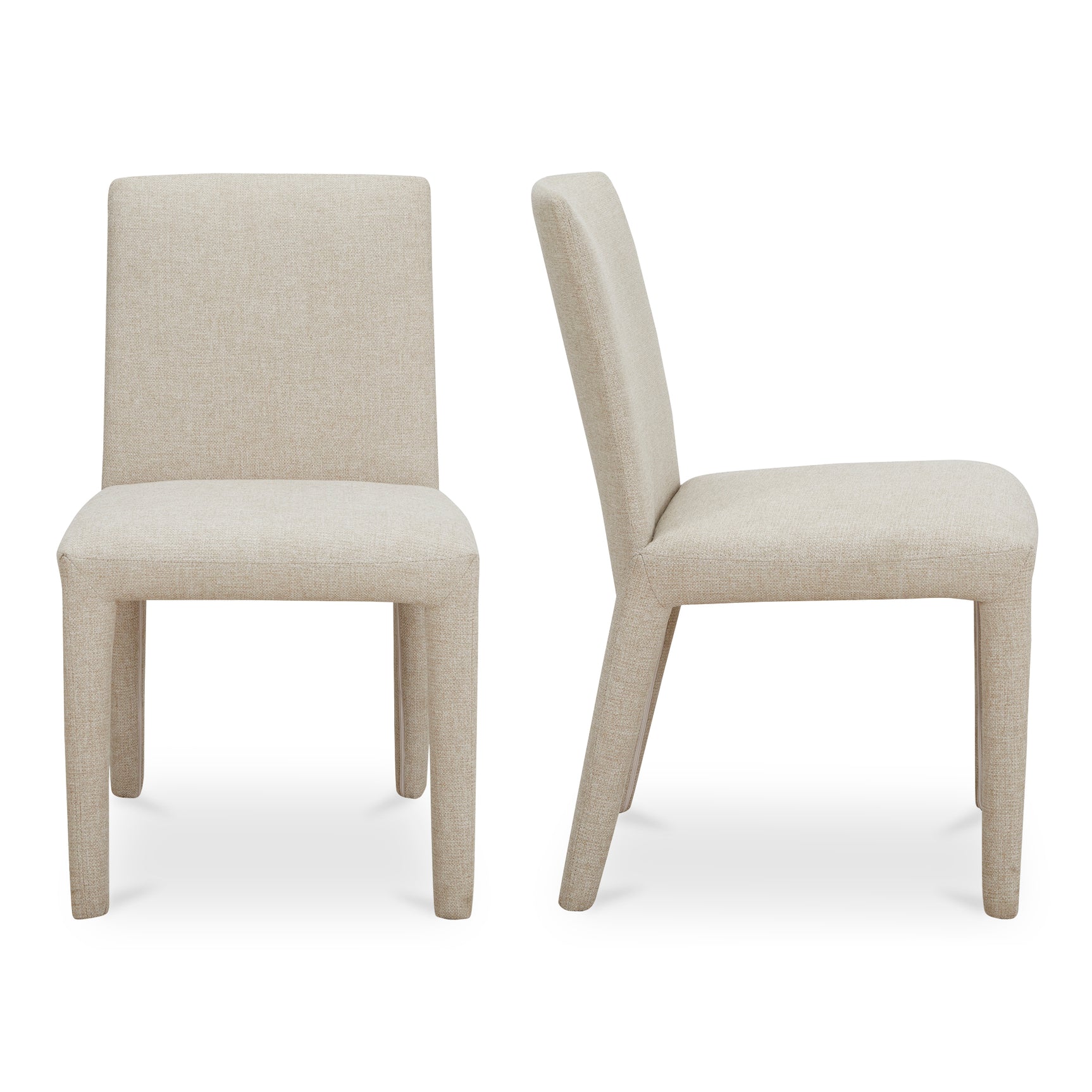 Monte Dining Chair Beige (Set of 2) - Ornate Home