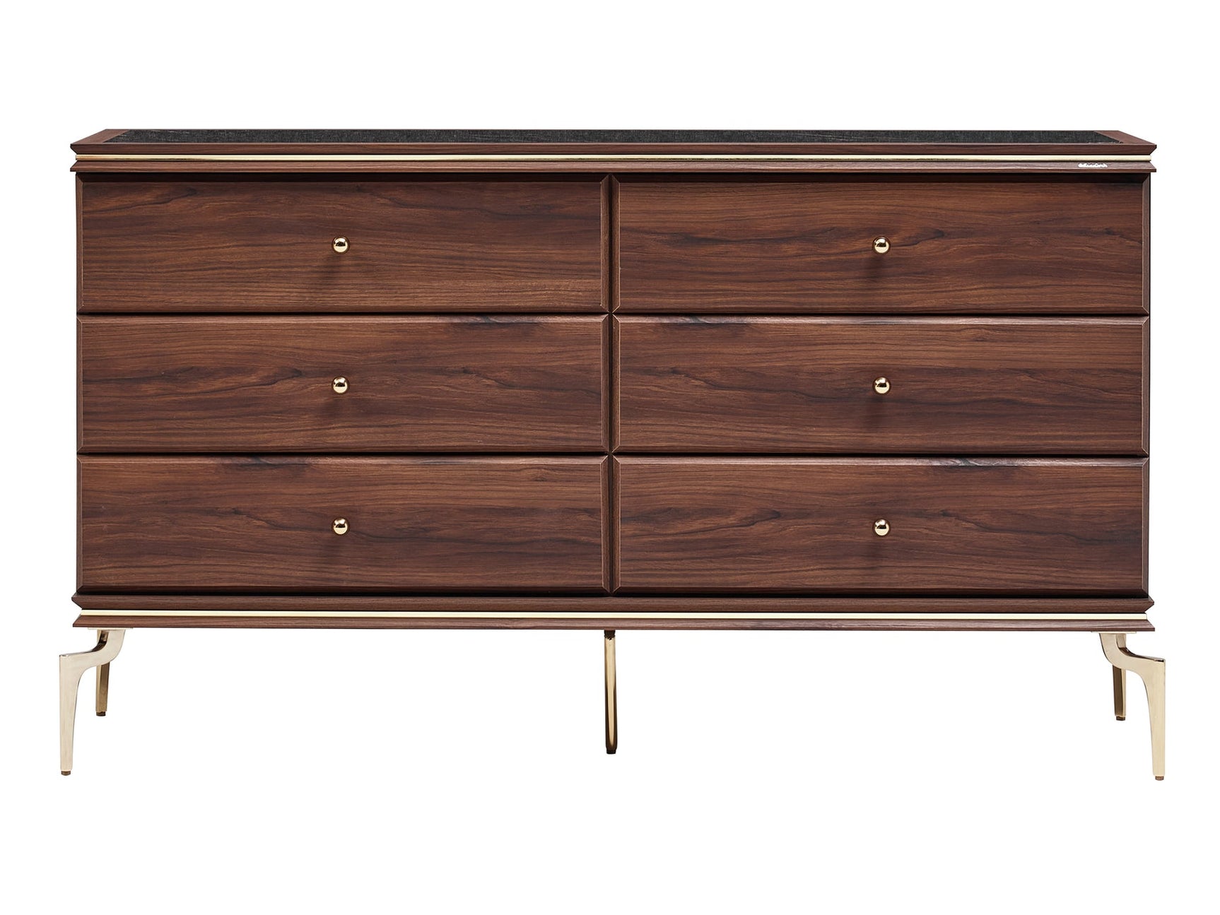 Montego Walnut Dresser - Ornate Home
