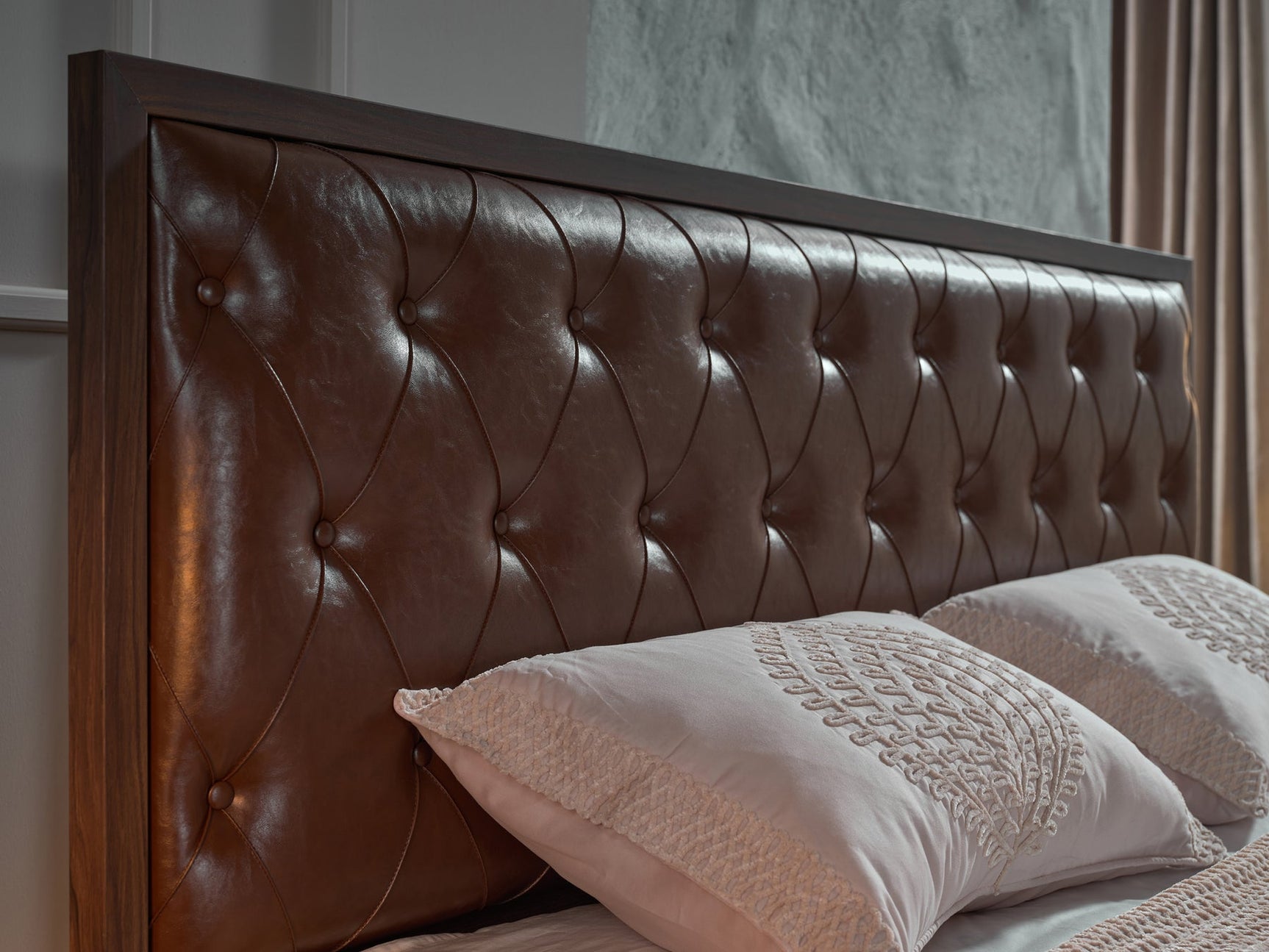 Montego Walnut King Storage Bed - Ornate Home