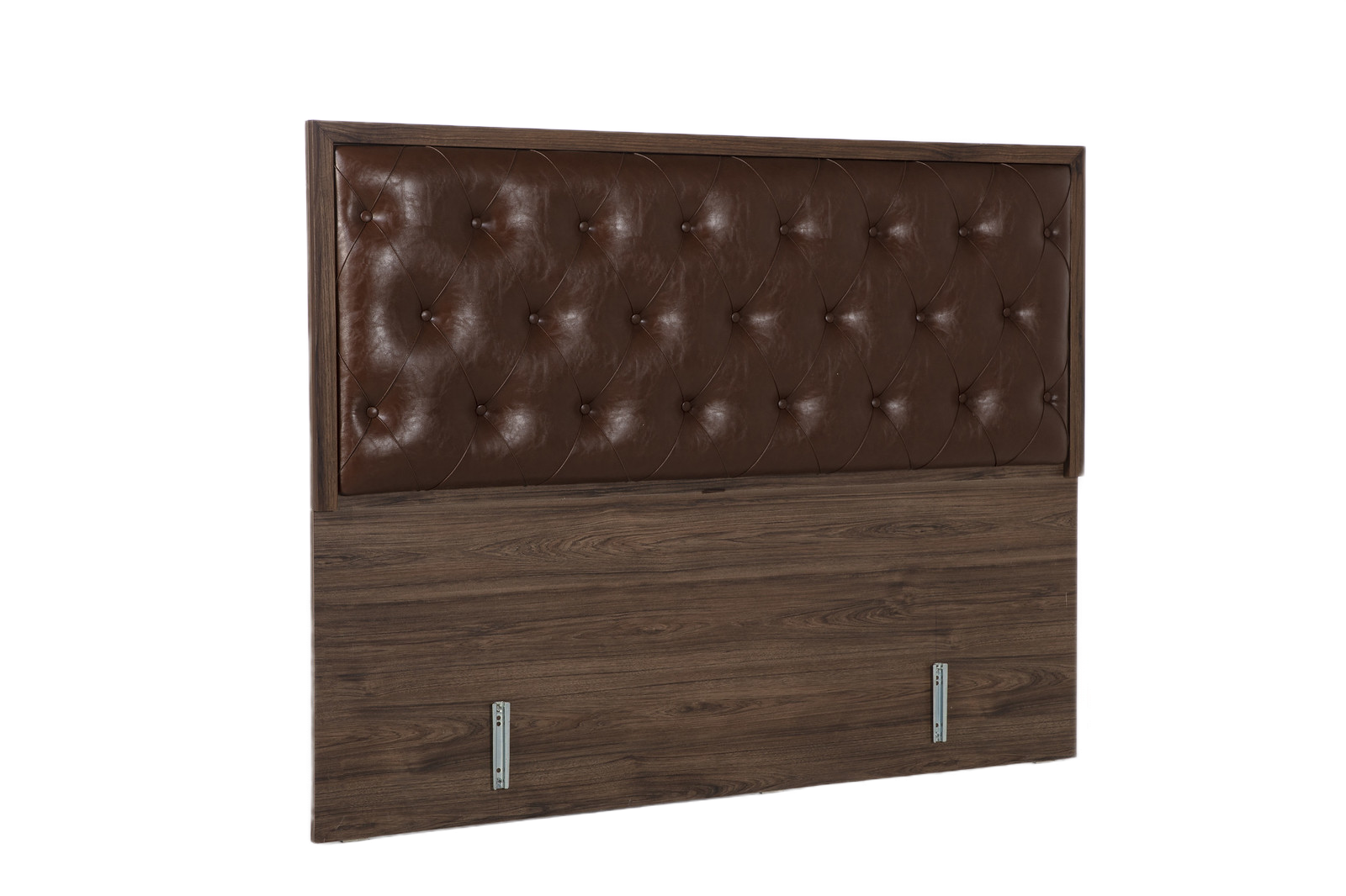 Montego Walnut Queen Headboard - Ornate Home