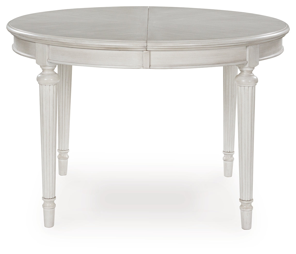 Montelaine Antique White Oval Dining Room Table (Online Special Price) - Ornate Home