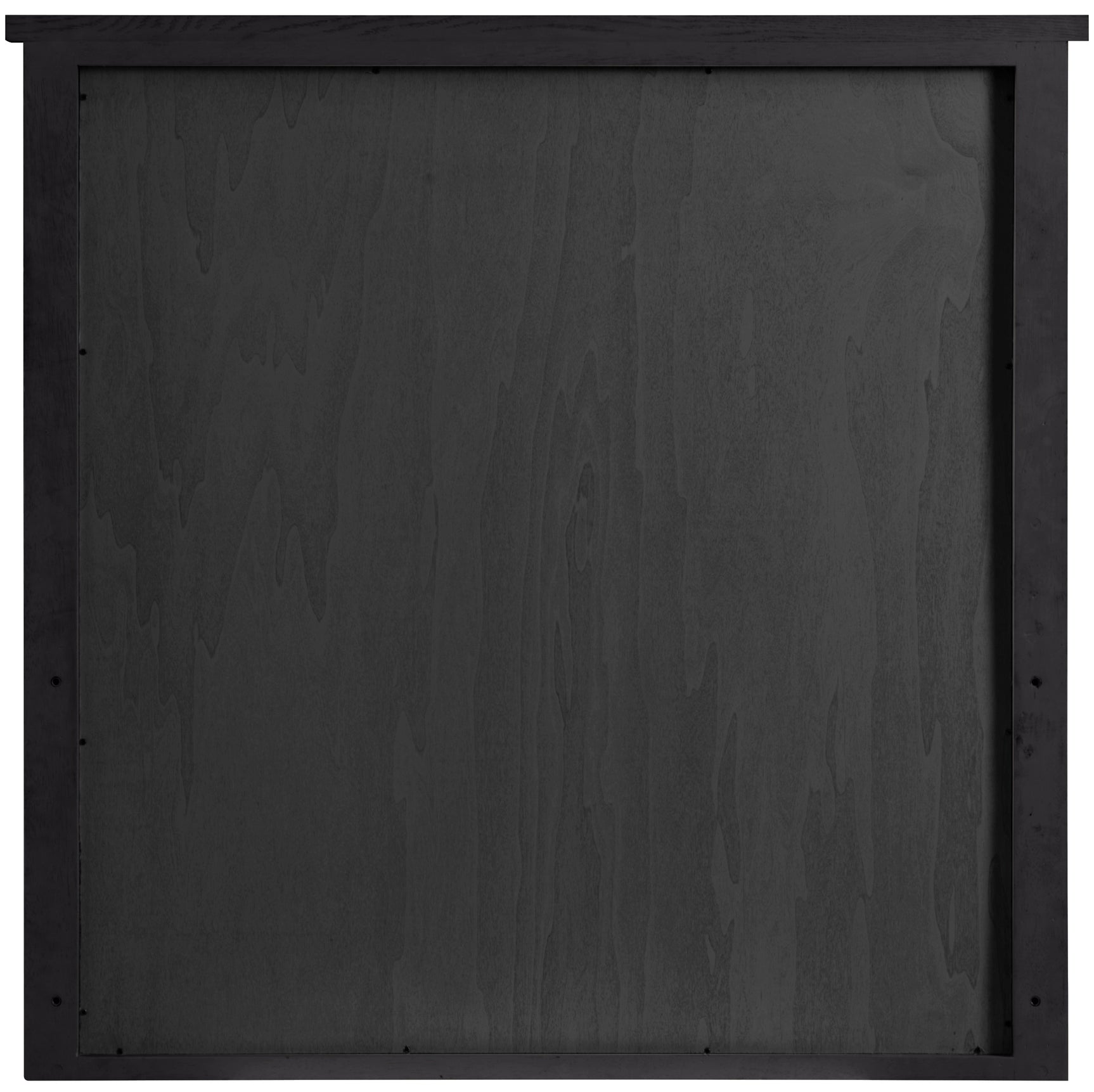 Monterey Black Wood And Oak Veneer Mirror - Ornate Home