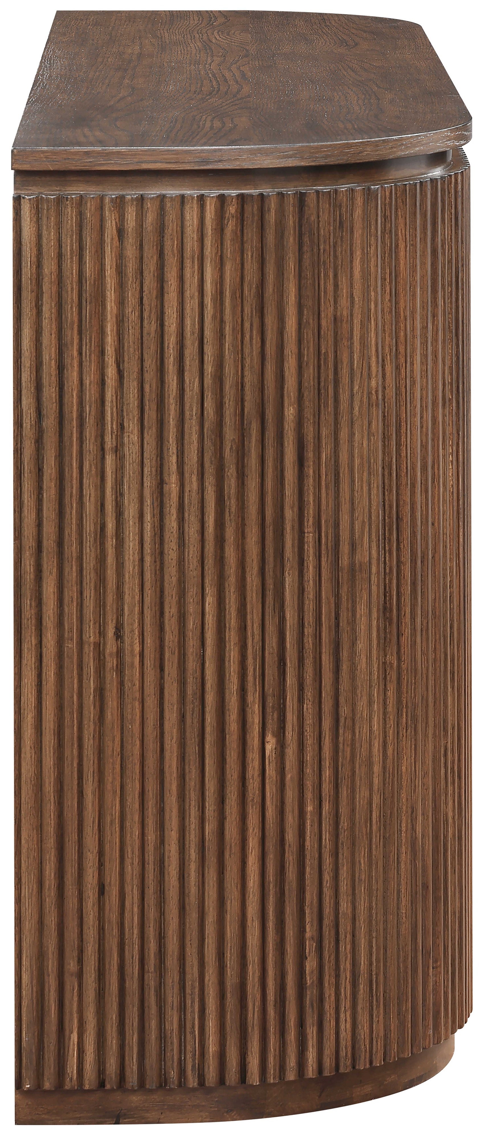 Monterey Brown Wood And Oak Veneer Console Table - Ornate Home